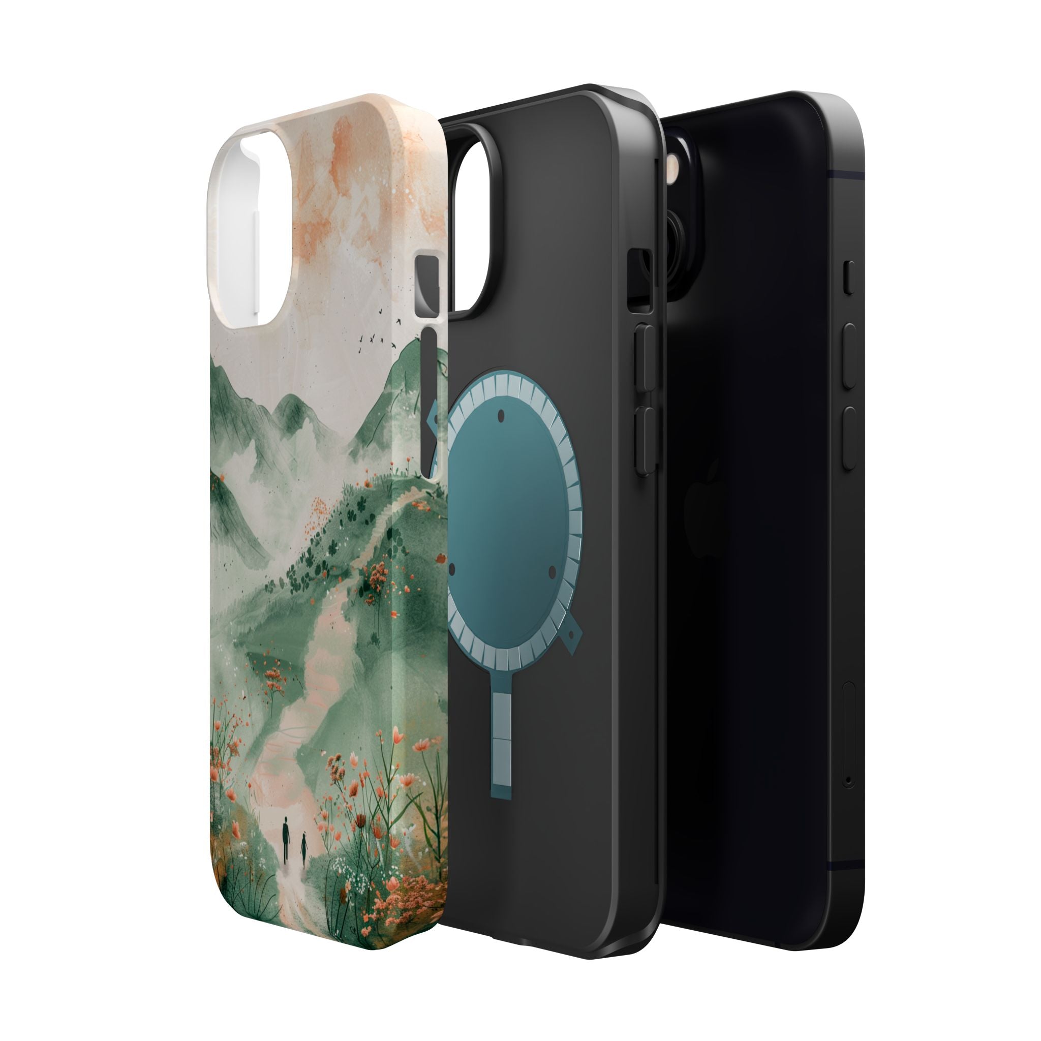 Misty Mountain Landscape