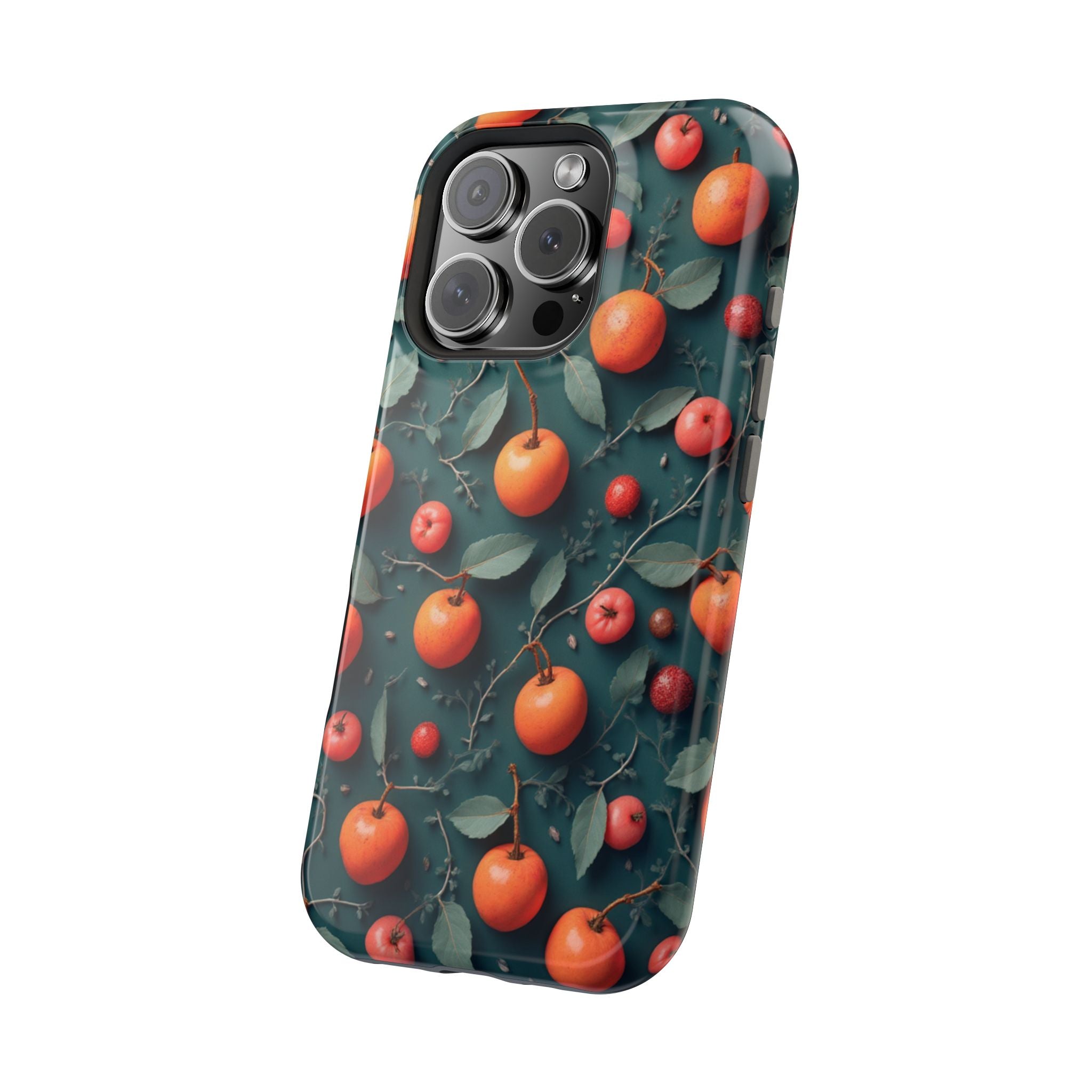 Phone Case – Orange Orchard Magnetic Impact‑Resistant Design