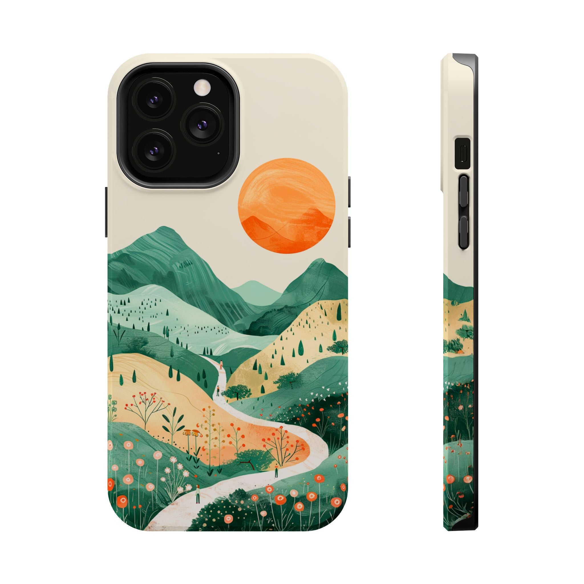 Sunrise Mountain Landscape