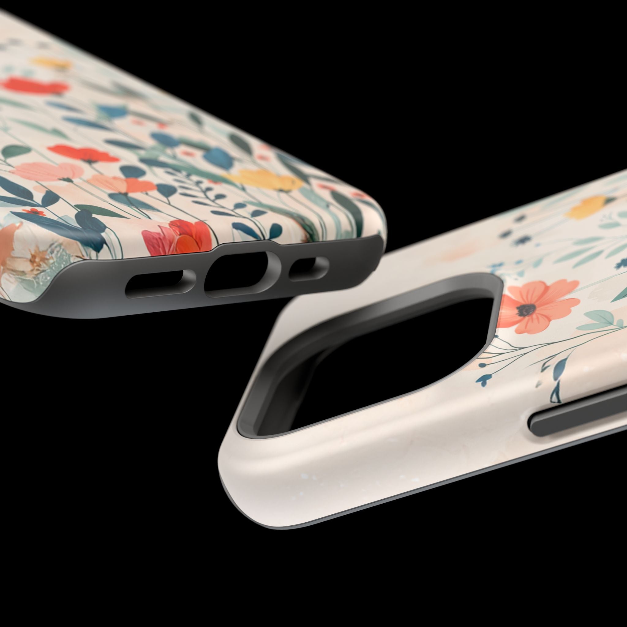 Floral Garden Magnetic Impact-Resistant Phone Case