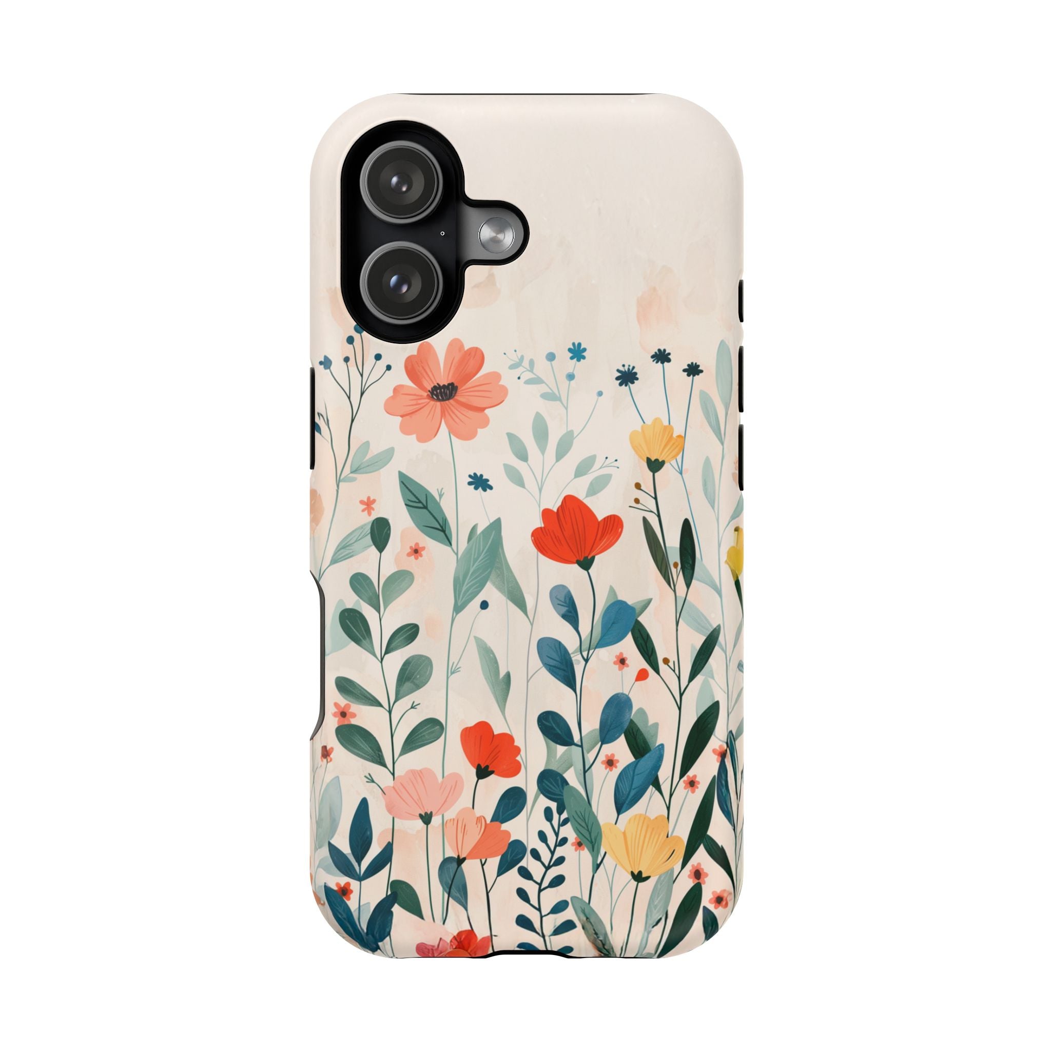 Floral Garden Magnetic Impact-Resistant Phone Case