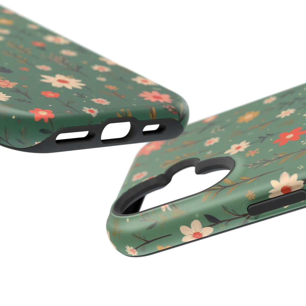 Floral Meadow Magnetic Impact-Resistant Phone Case
