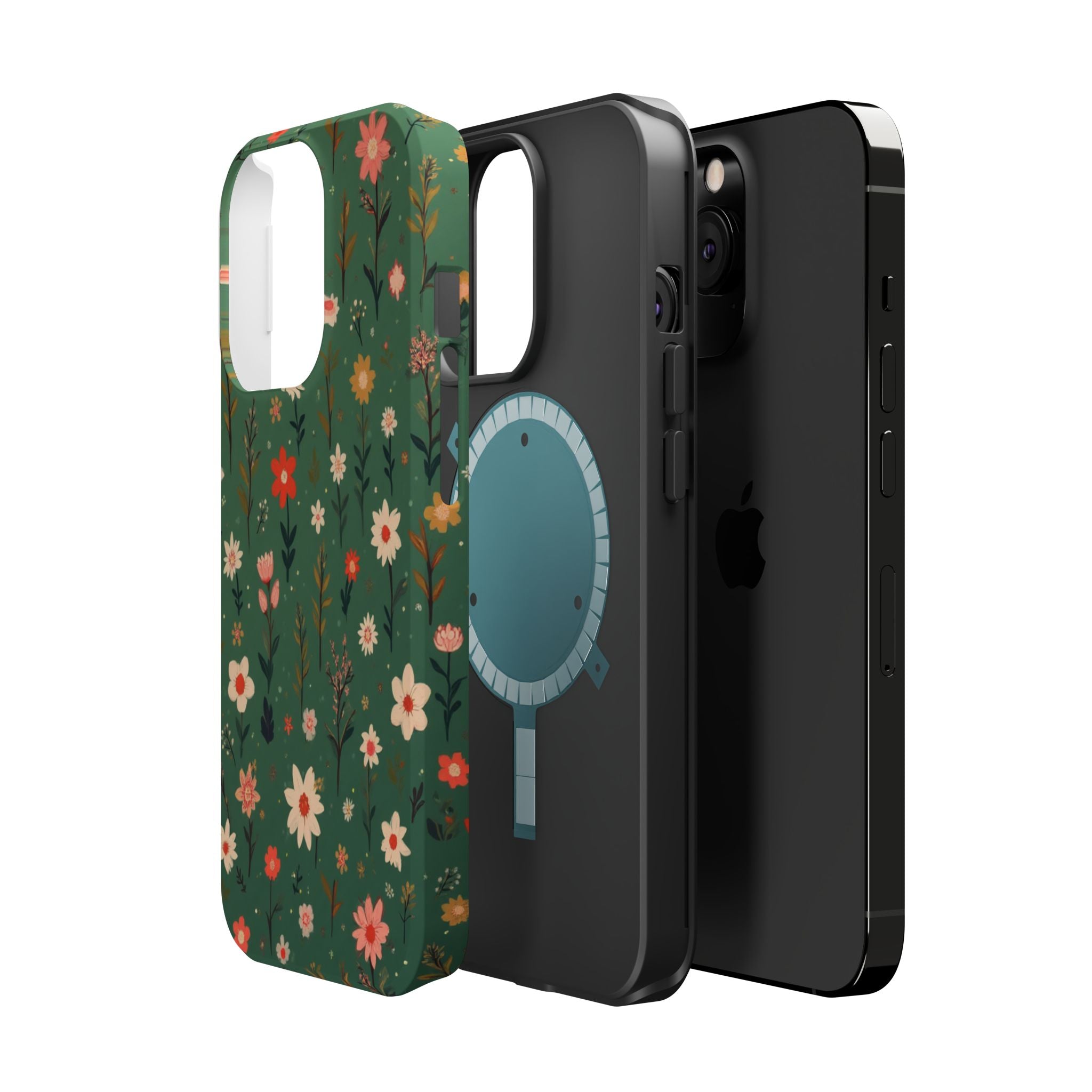 Floral Meadow Magnetic Impact-Resistant Phone Case