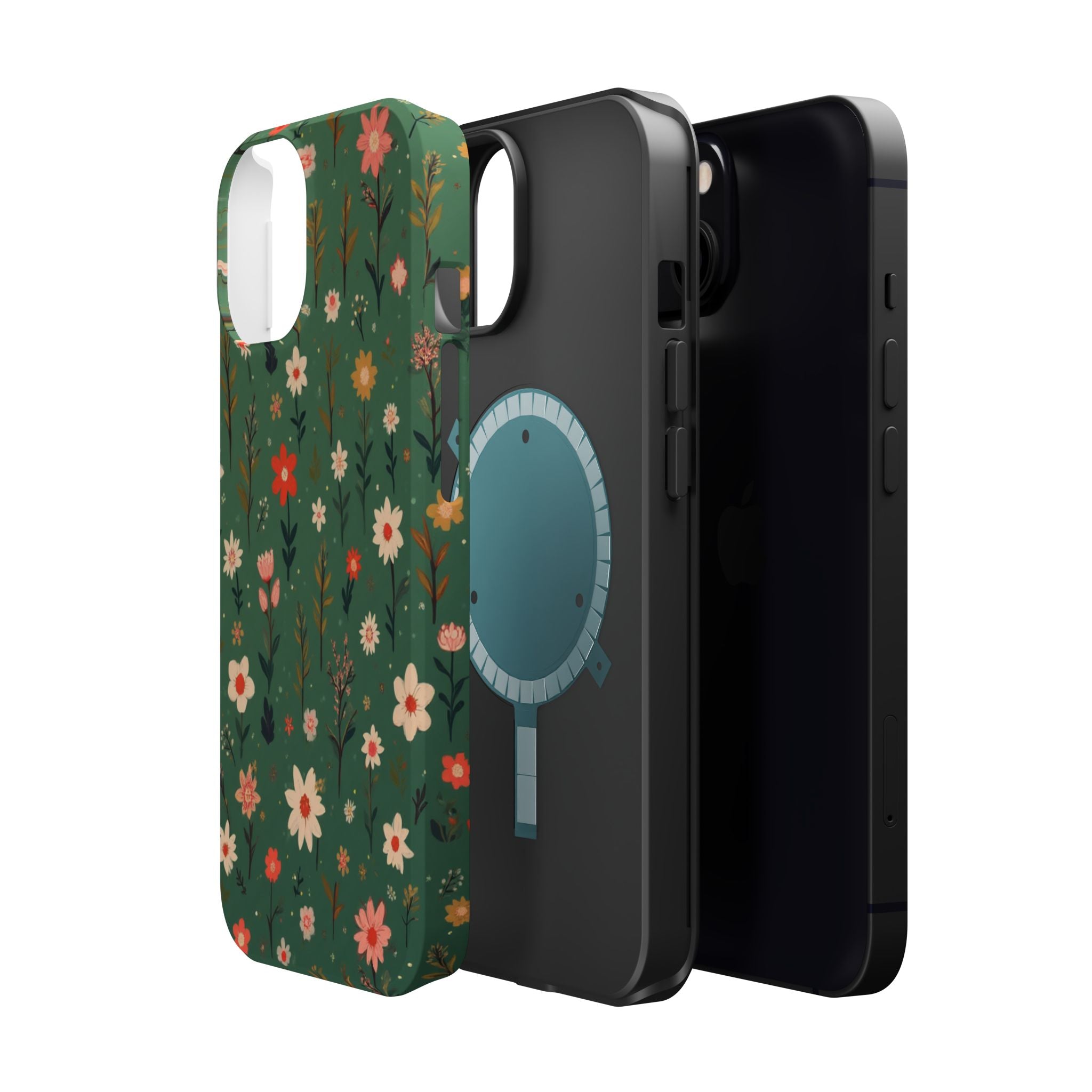 Floral Meadow Magnetic Impact-Resistant Phone Case