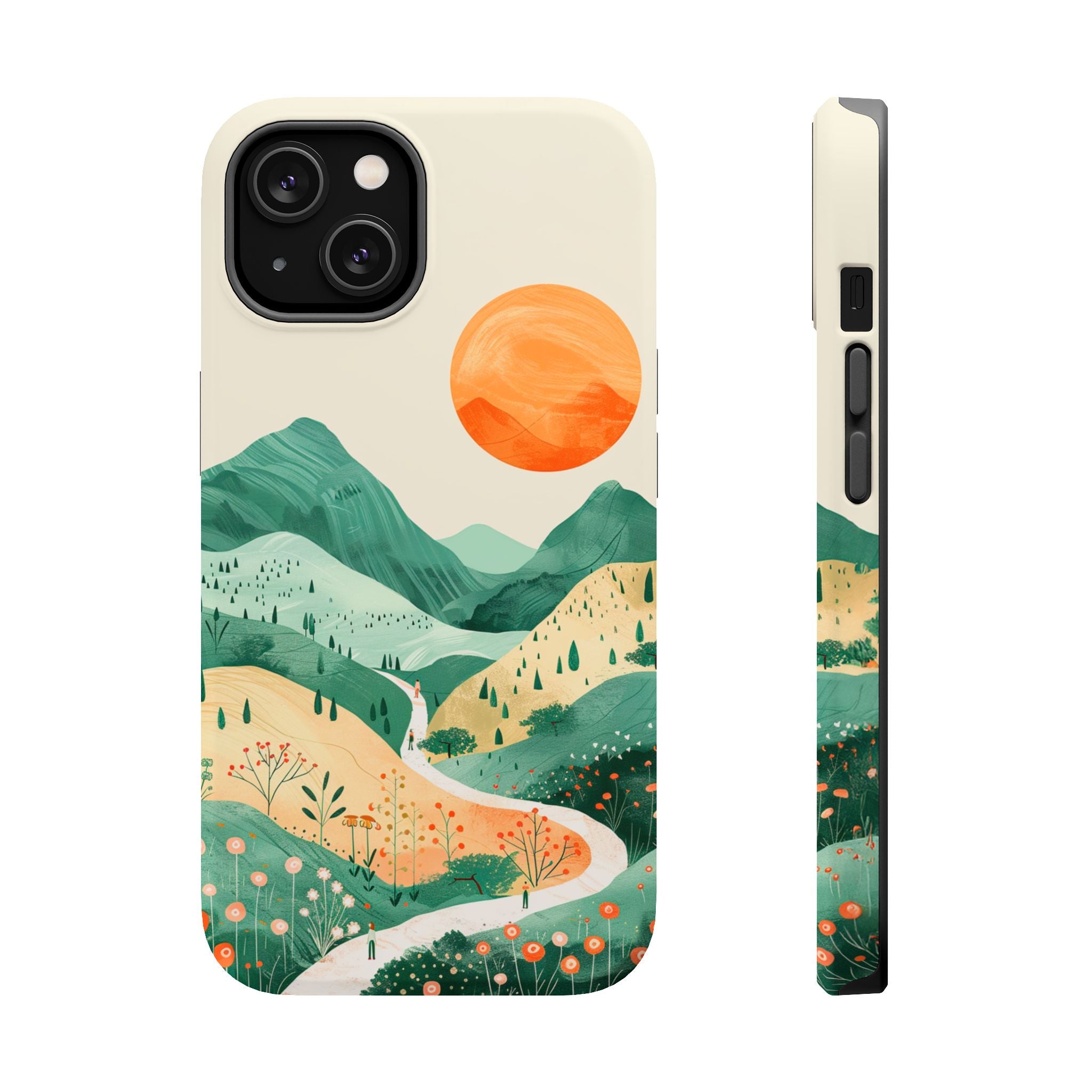 Sunrise Mountain Landscape