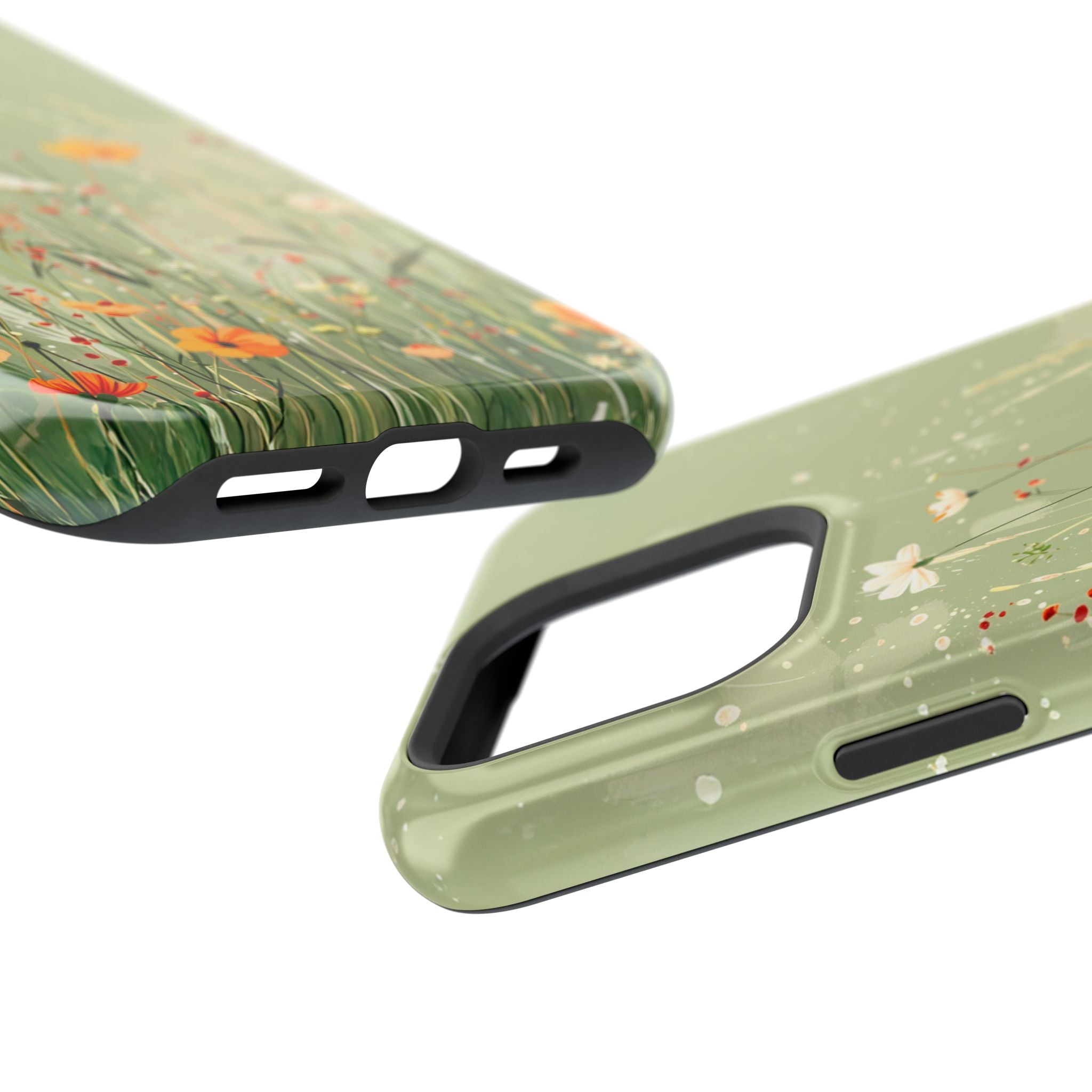 Floral Meadow Magnetic Impact-Resistant Phone Case