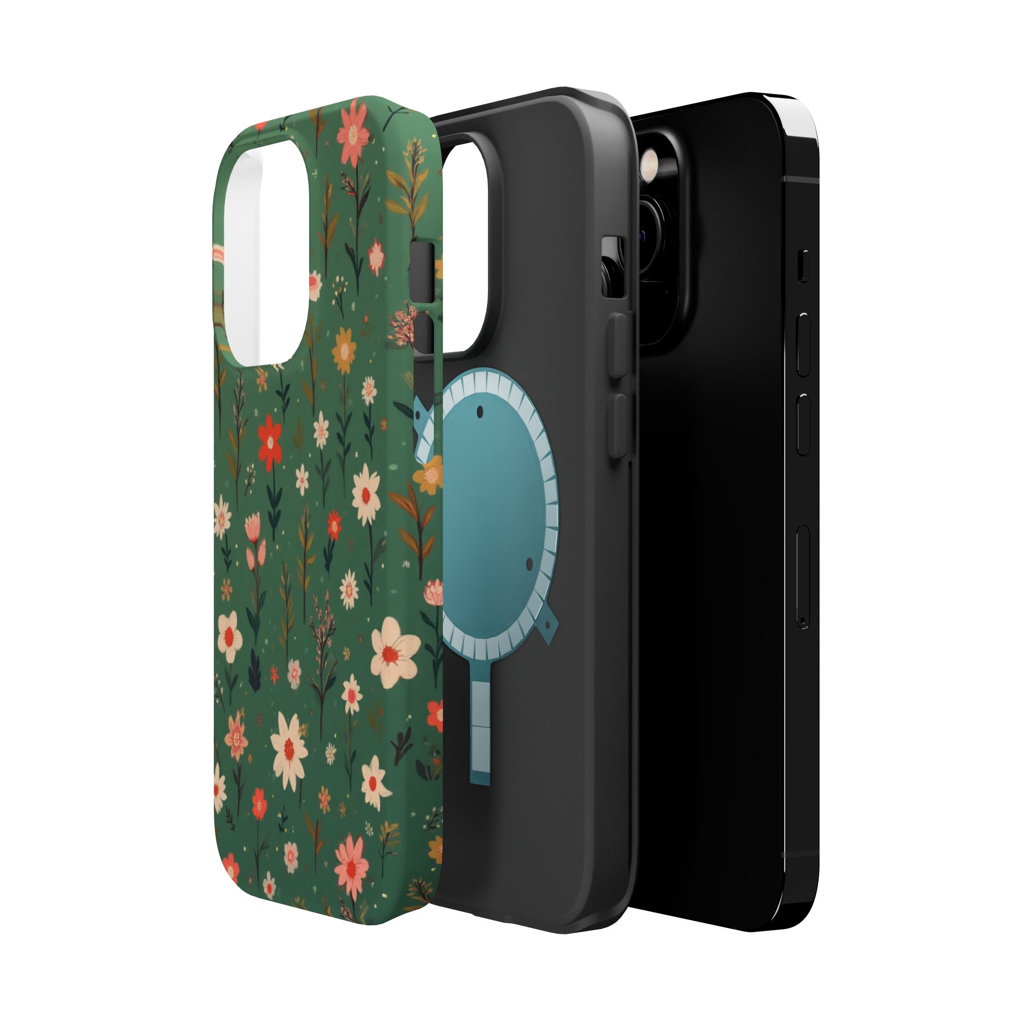 Floral Meadow Magnetic Impact-Resistant Phone Case