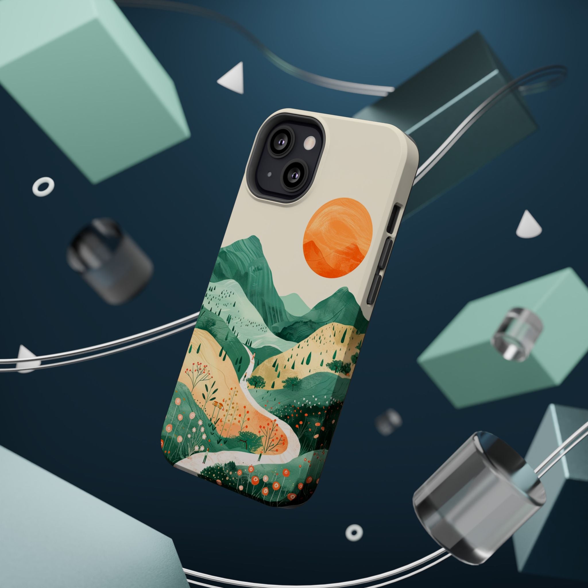 Sunrise Mountain Landscape