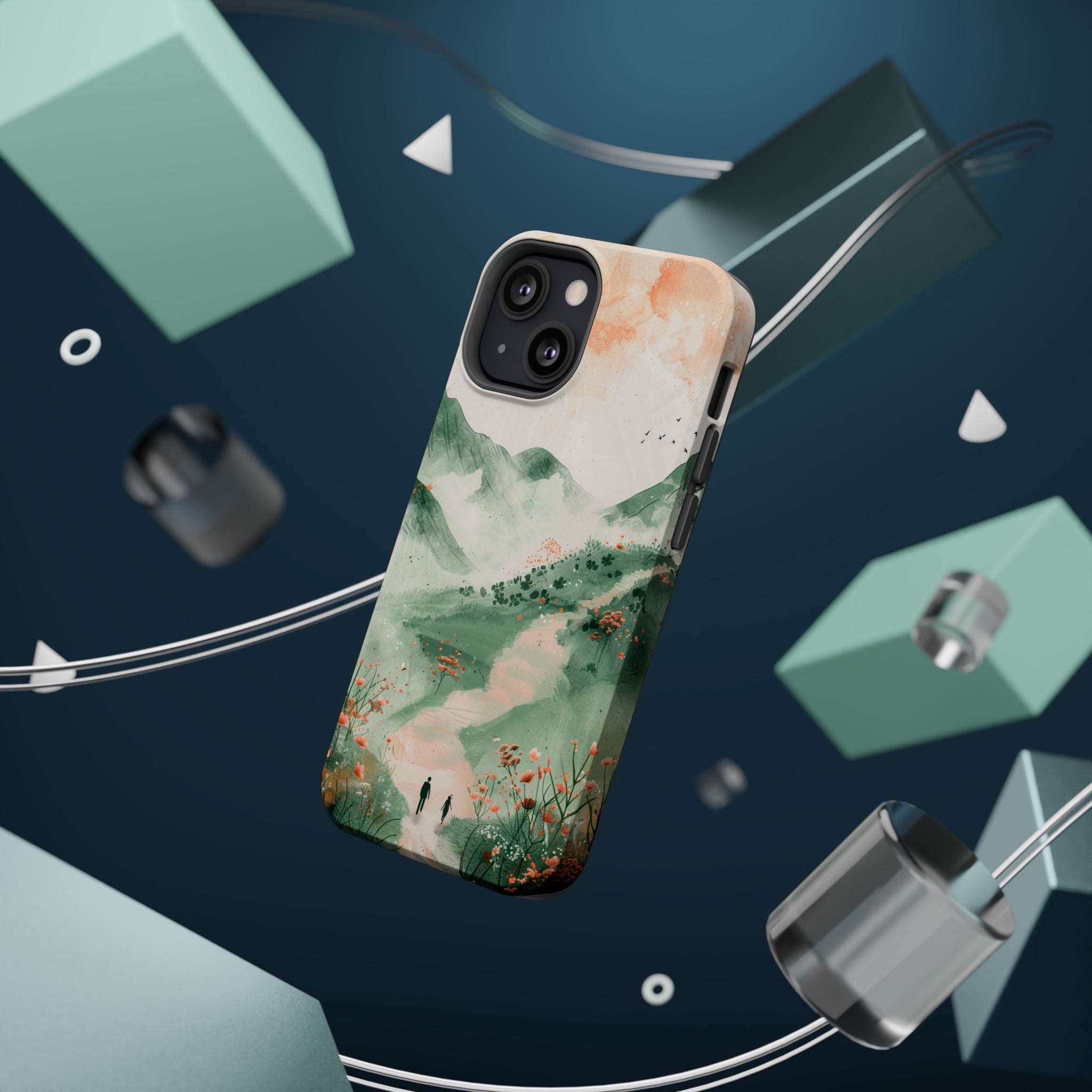 Misty Mountain Landscape