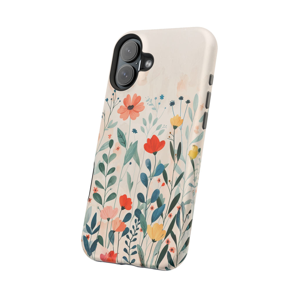 Floral Garden Magnetic Impact-Resistant Phone Case
