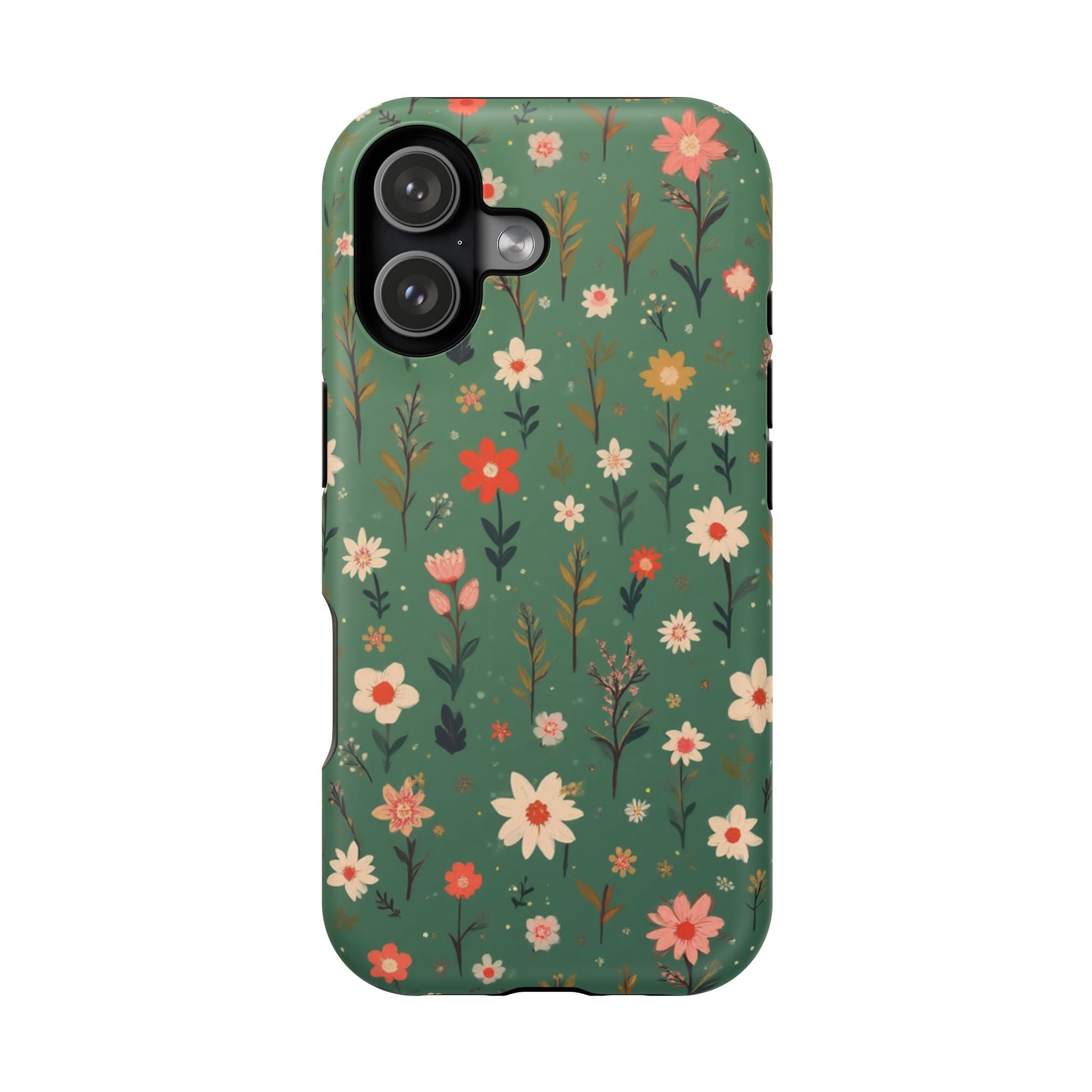 Floral Meadow Magnetic Impact-Resistant Phone Case