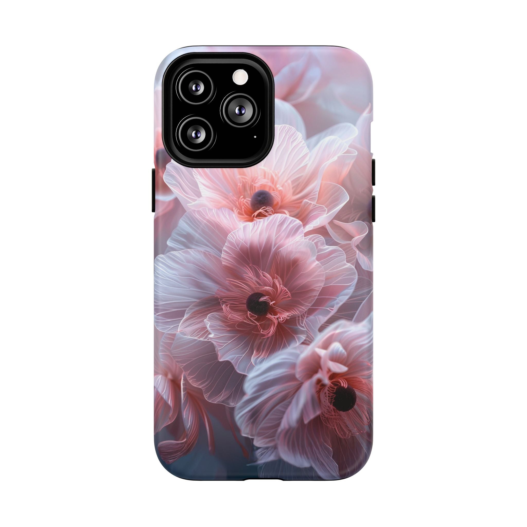 Floral Dream Tough Magnetic Phone Case — Pink Soft Petal Design