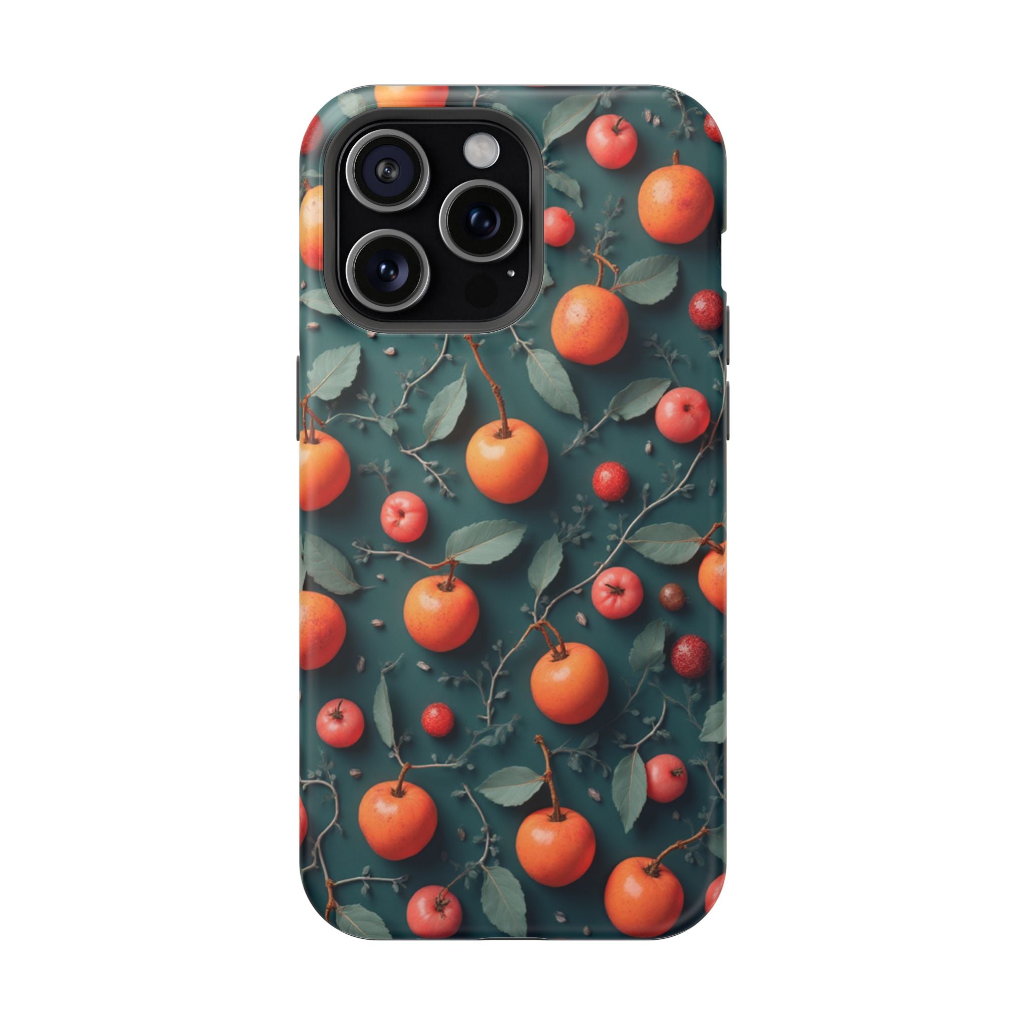 Phone Case – Orange Orchard Magnetic Impact‑Resistant Design