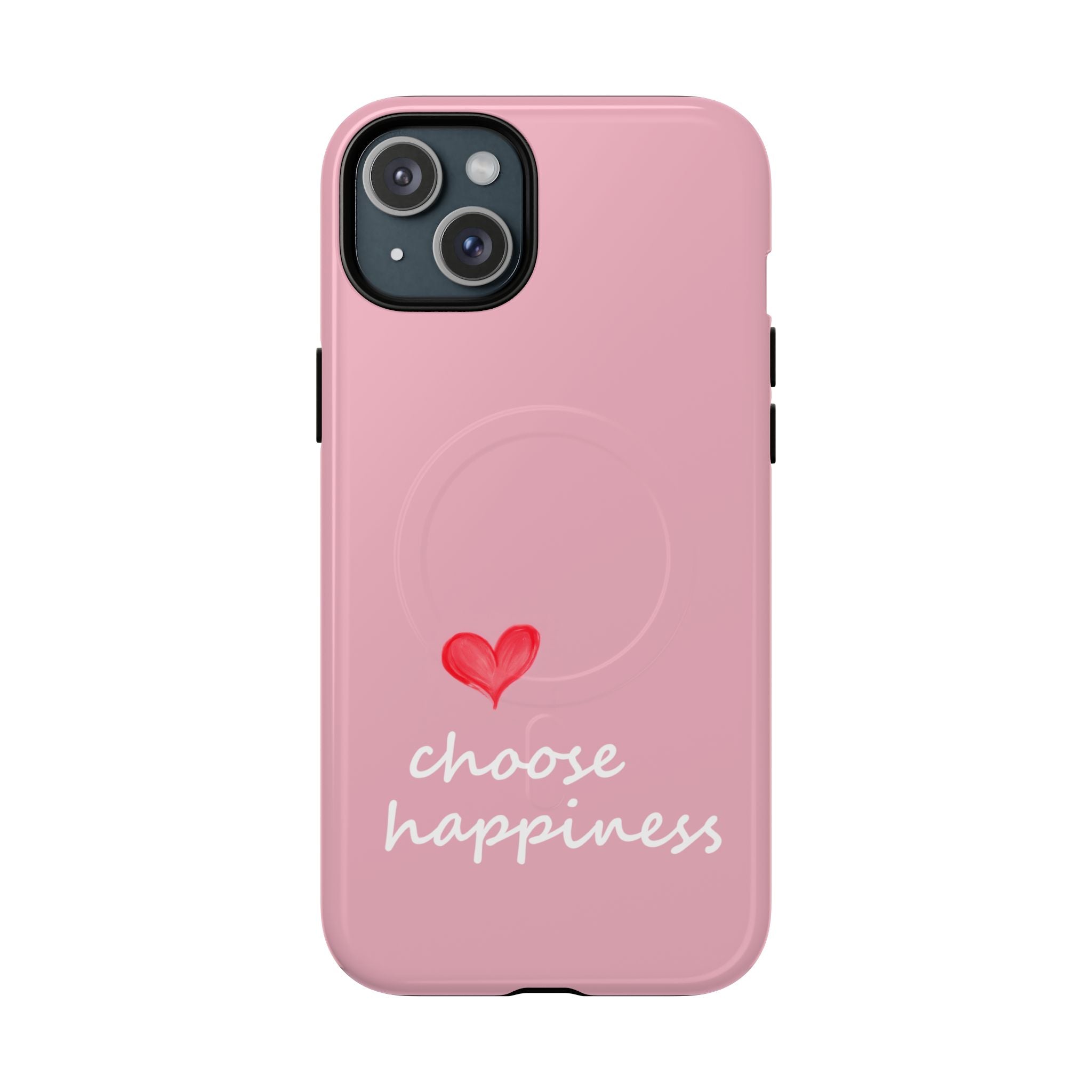 Soft Energy Tough Magnetic Phone Case — Protective Pink MagSafe-Compatible Case
