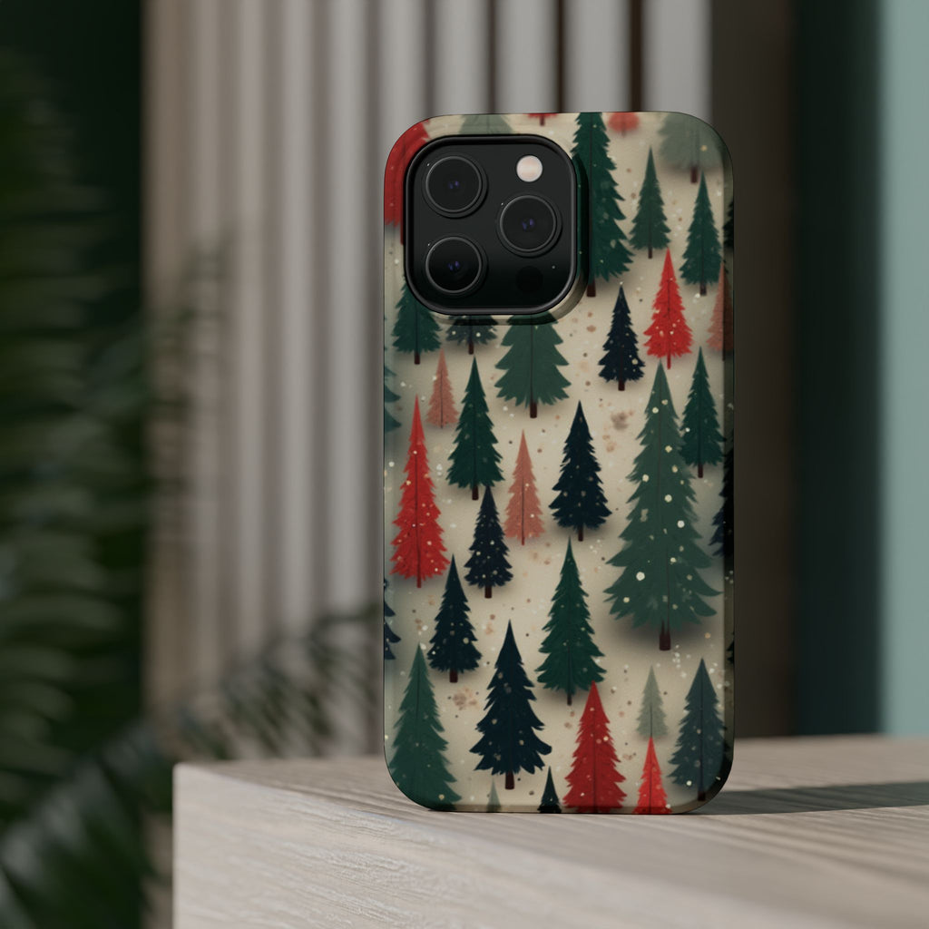 Christmas Forest Magnetic Impact-Resistant Phone Case
