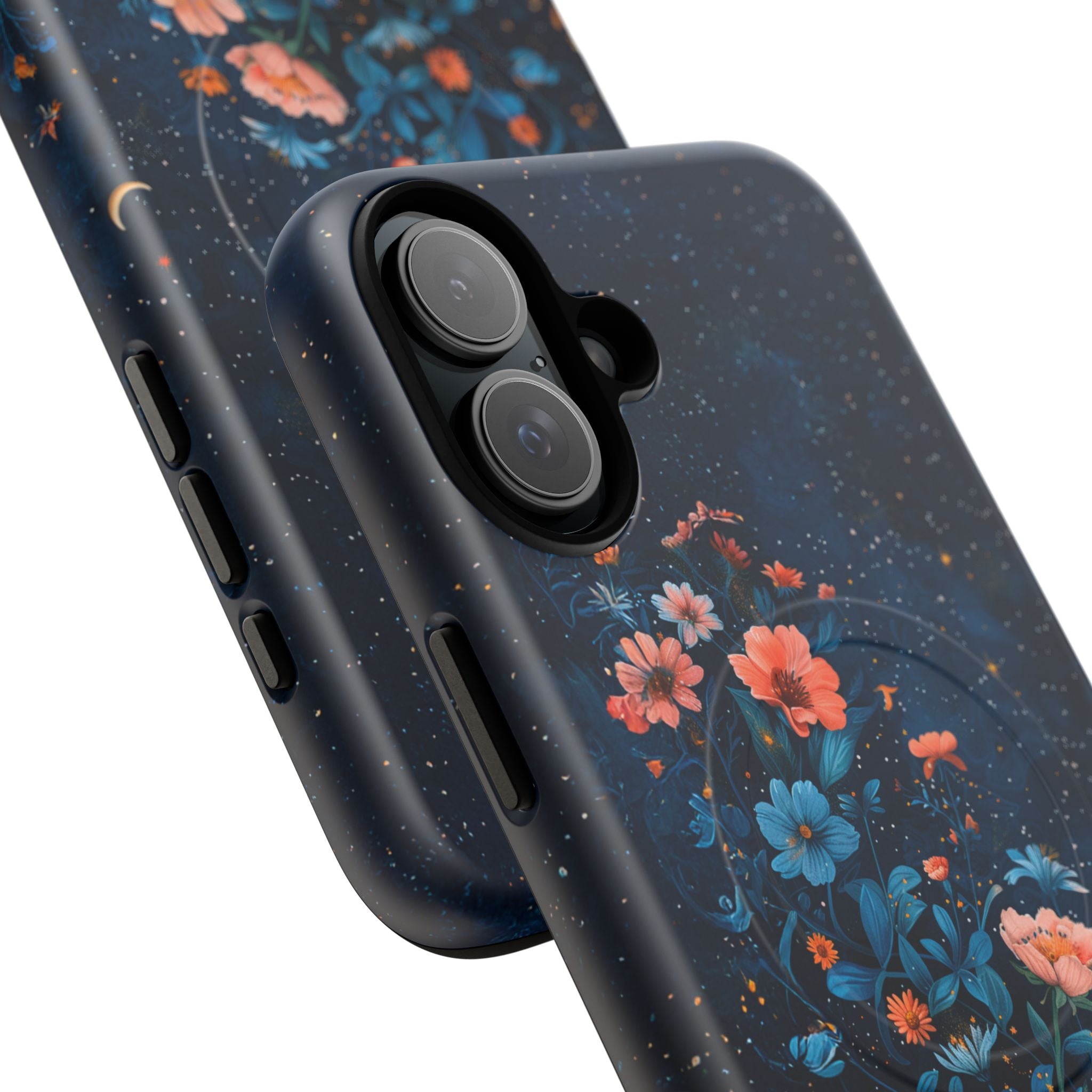 Floral Night Sky Tough Magnetic Phone Case