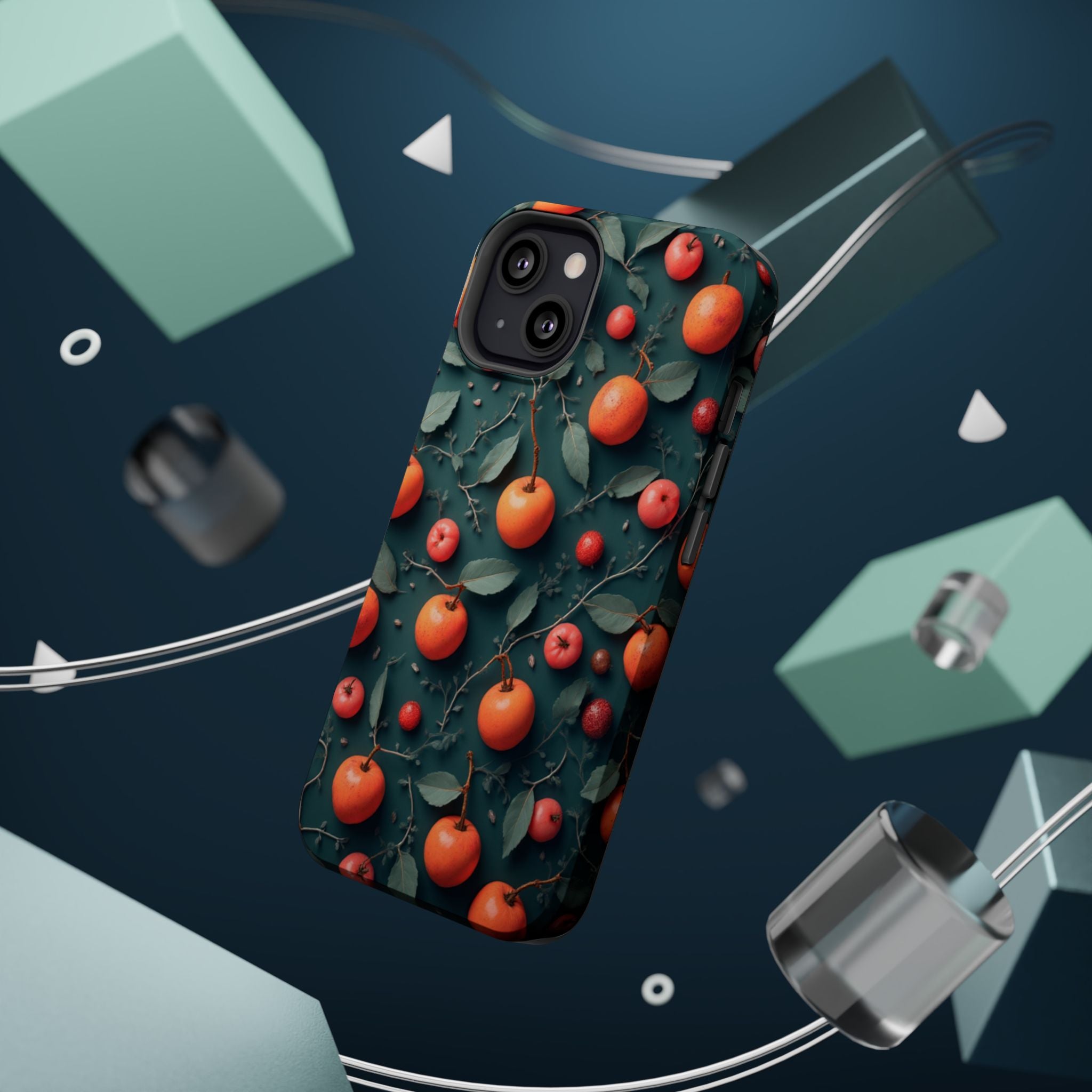 Phone Case – Orange Orchard Magnetic Impact‑Resistant Design