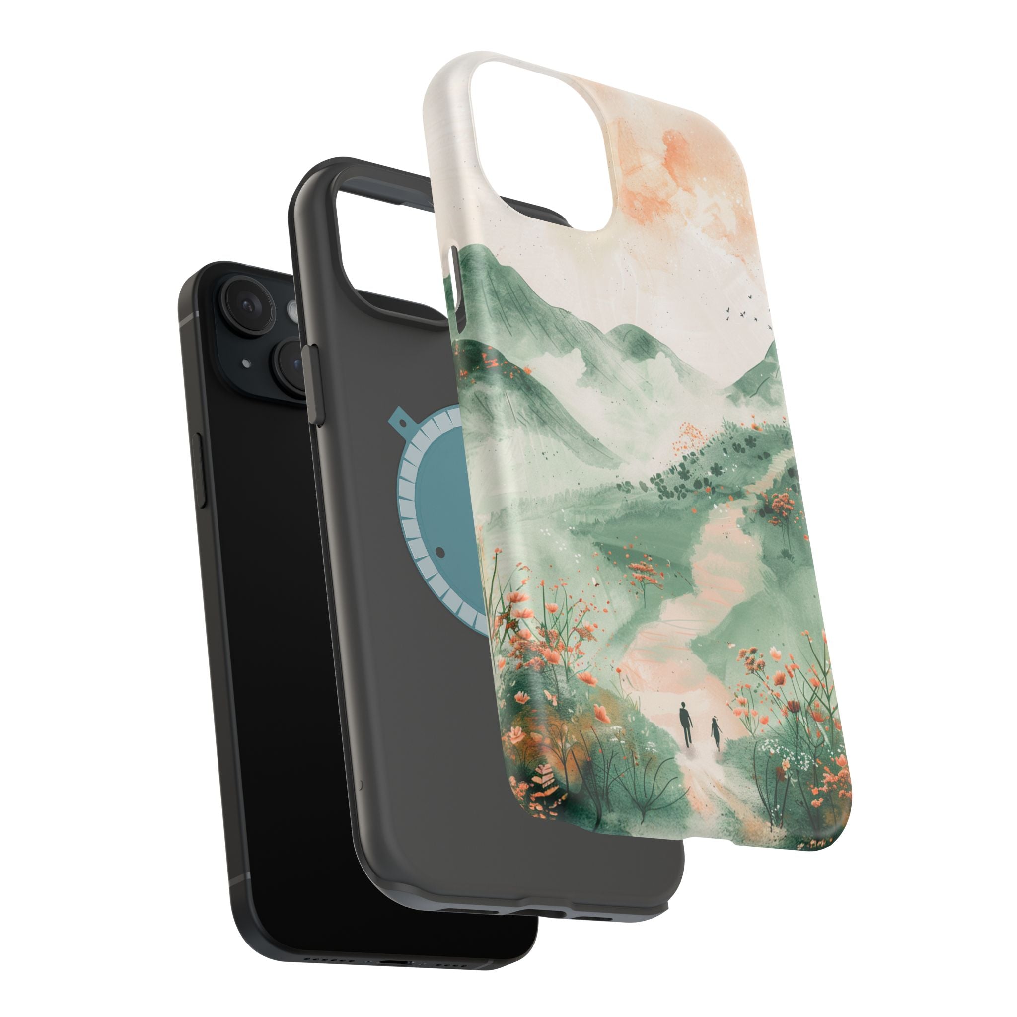 Misty Mountain Landscape