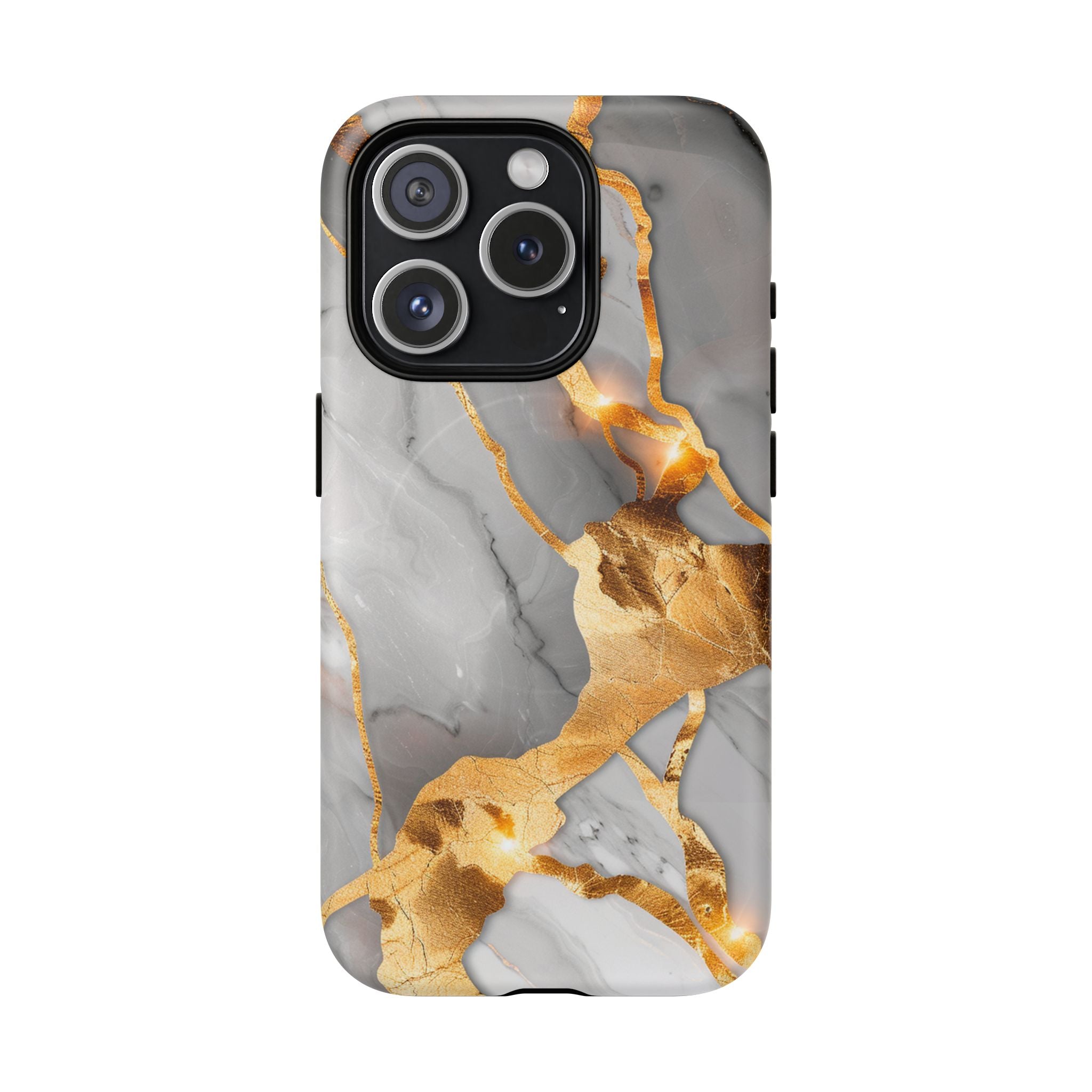 Marble Gold Vein Tough Magnetic Phone Case