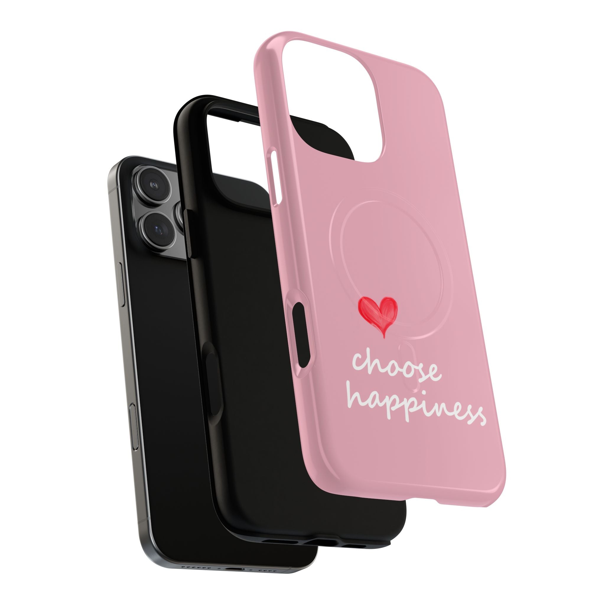 Soft Energy Tough Magnetic Phone Case — Protective Pink MagSafe-Compatible Case