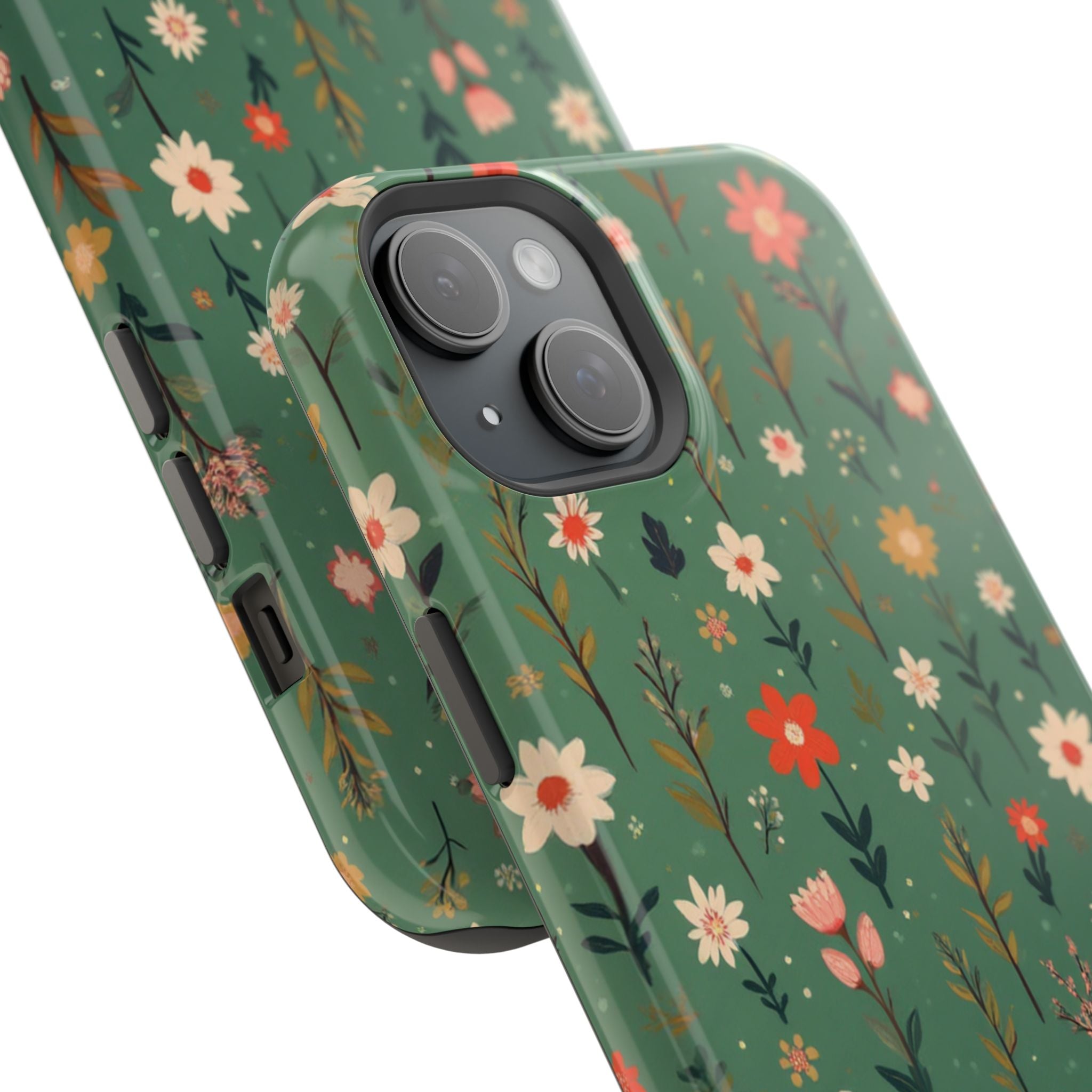 Floral Meadow Magnetic Impact-Resistant Phone Case