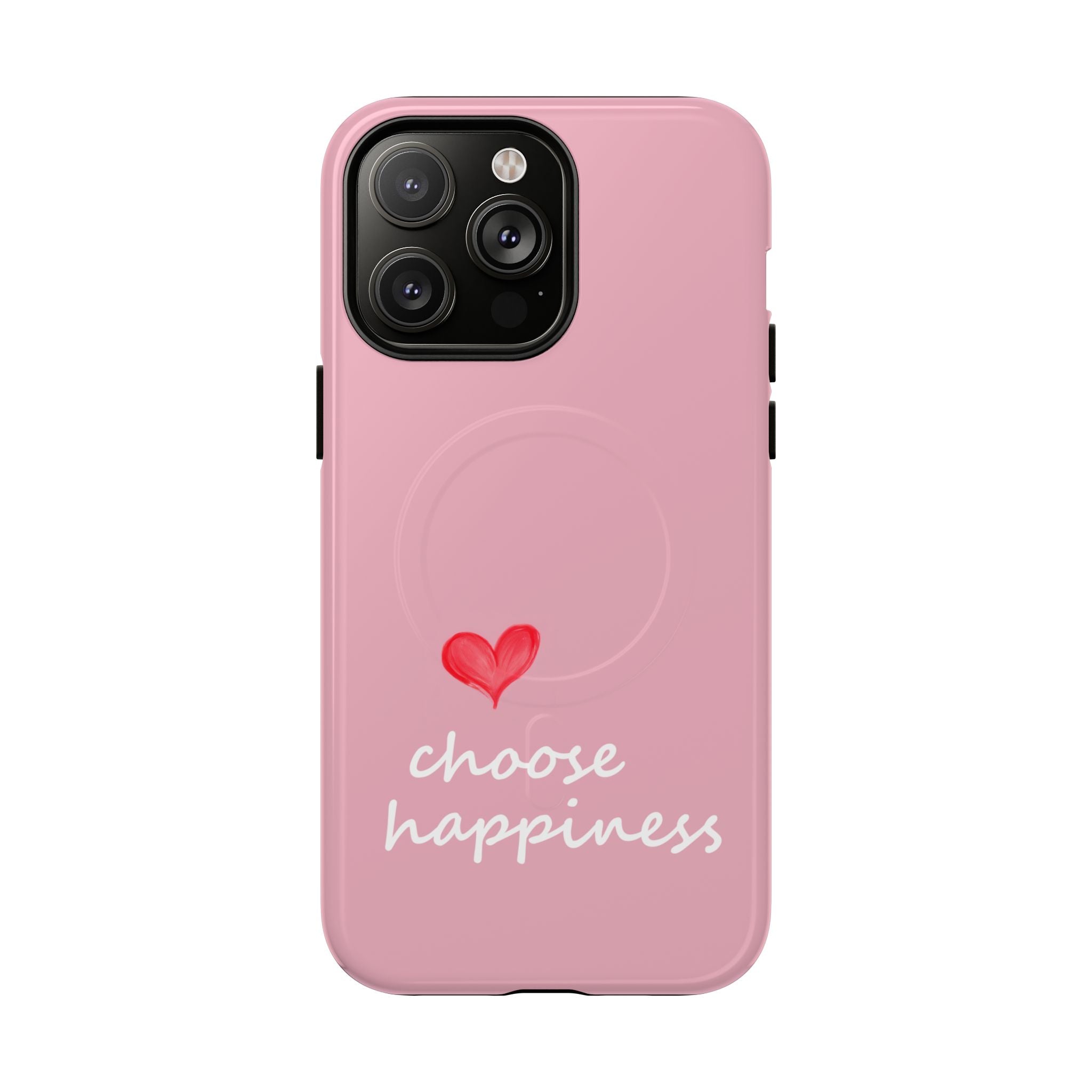 Soft Energy Tough Magnetic Phone Case — Protective Pink MagSafe-Compatible Case