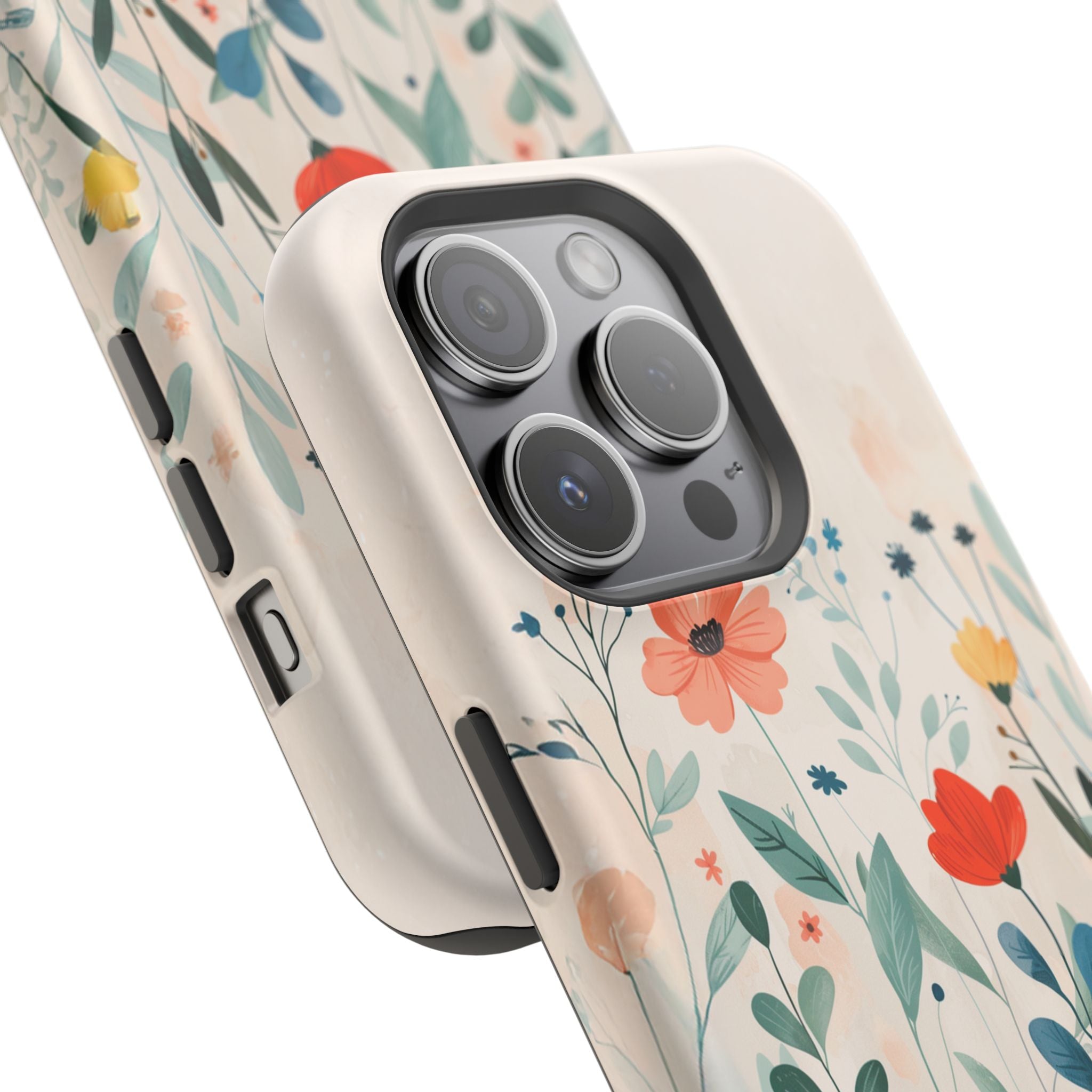 Floral Garden Magnetic Impact-Resistant Phone Case