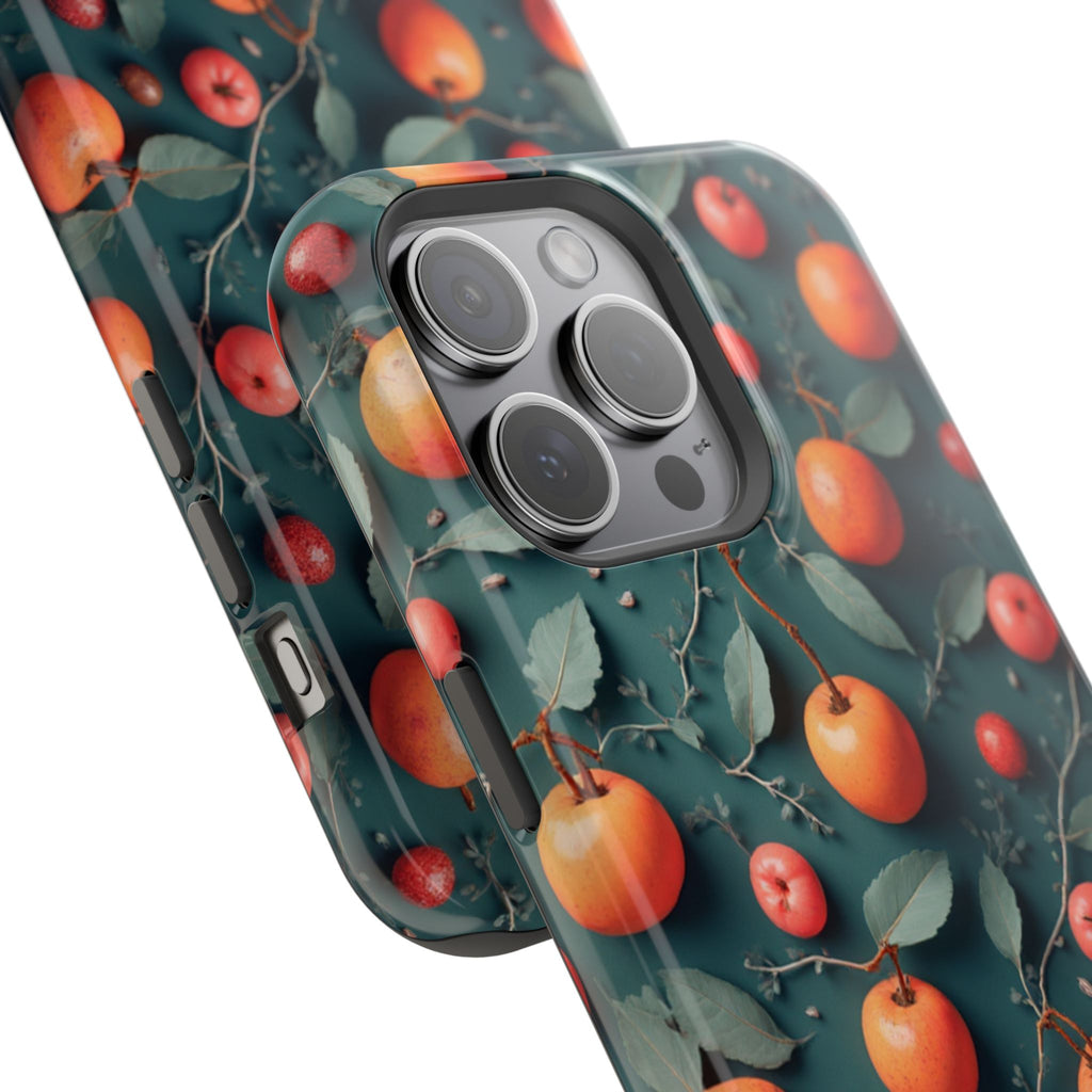 Phone Case – Orange Orchard Magnetic Impact‑Resistant Design
