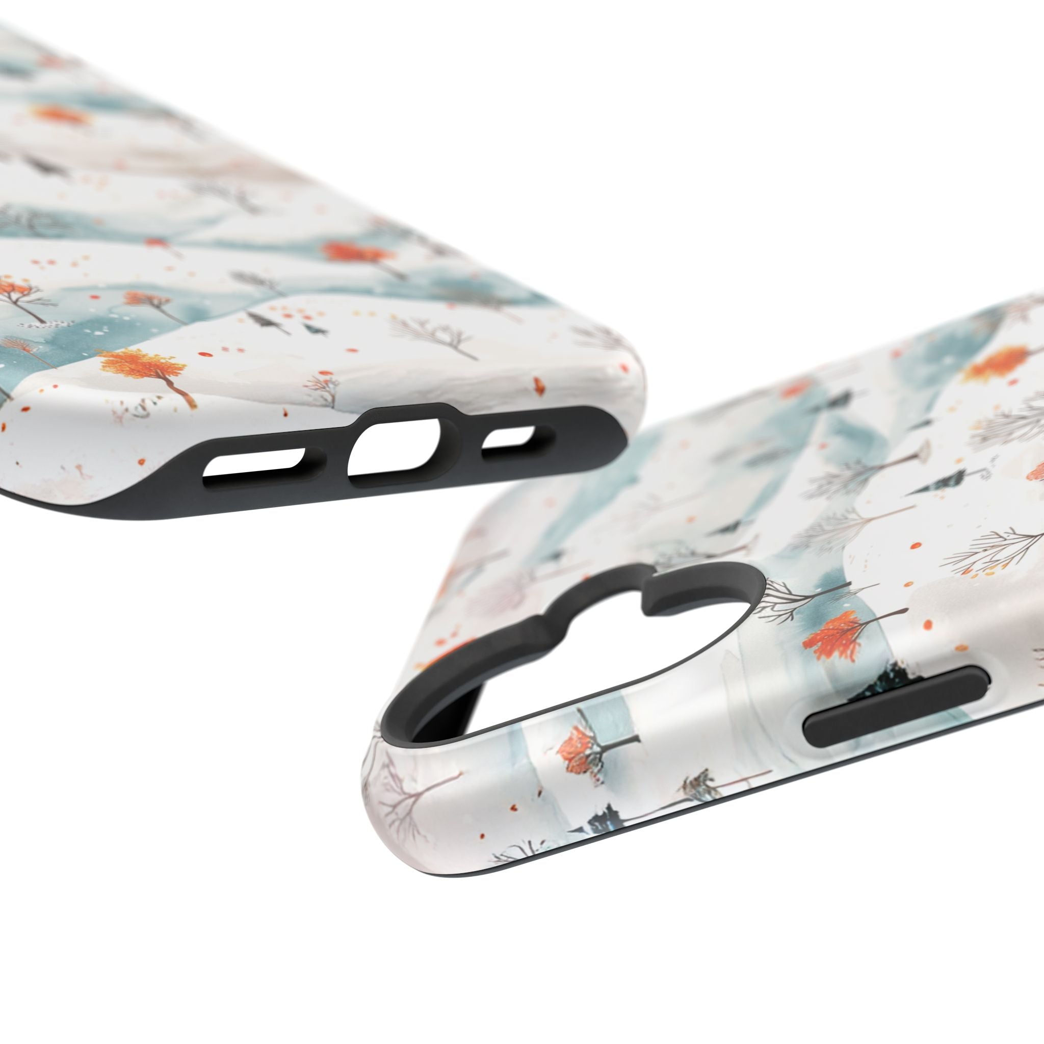 Winter Woodland Magnetic Phone Case — Impact-Resistant MagSafe-Compatible