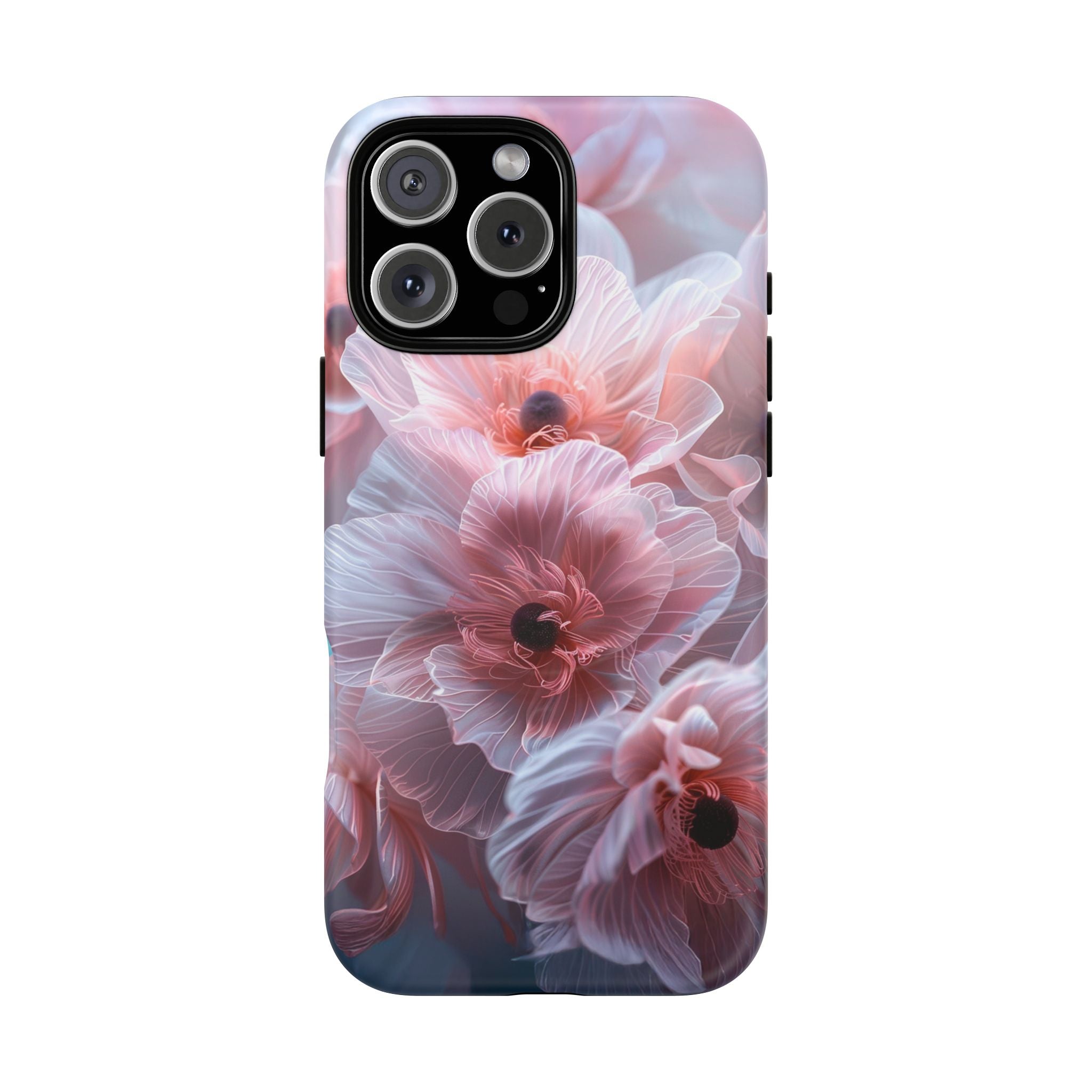 Floral Dream Tough Magnetic Phone Case — Pink Soft Petal Design