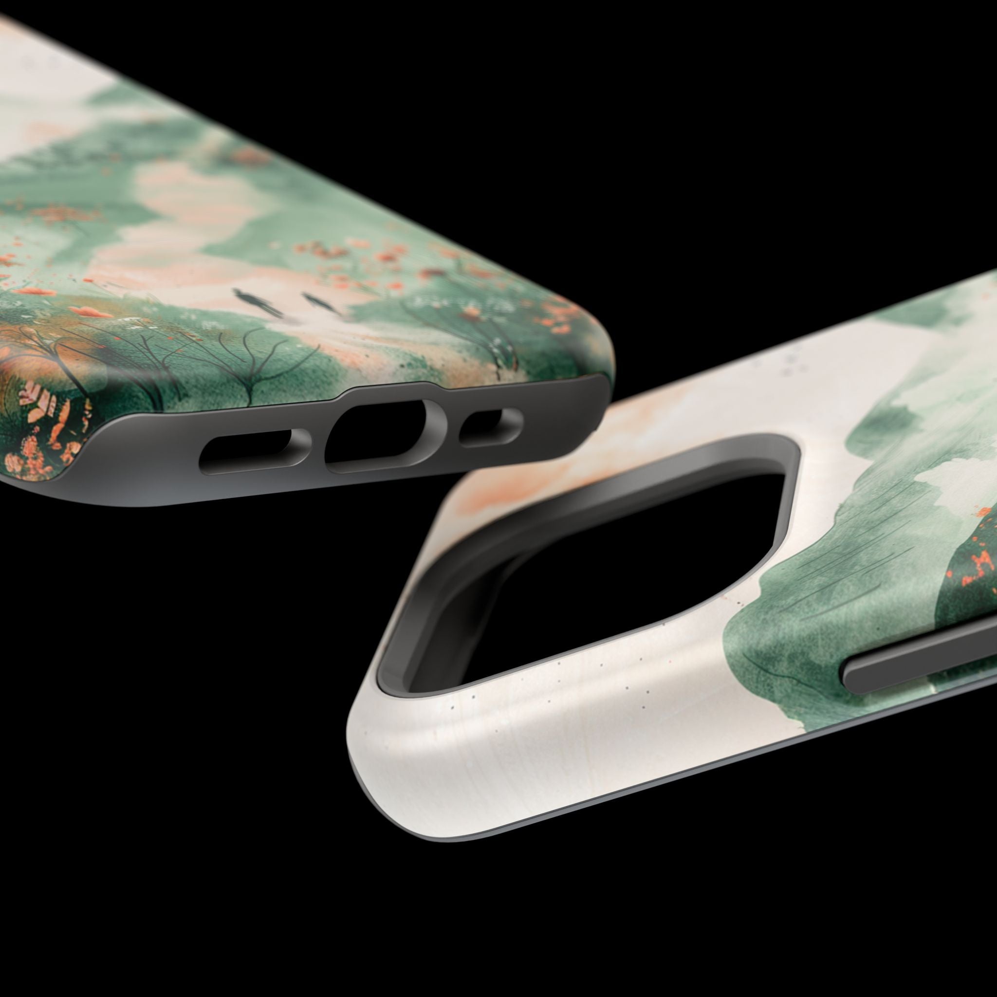 Misty Mountain Landscape