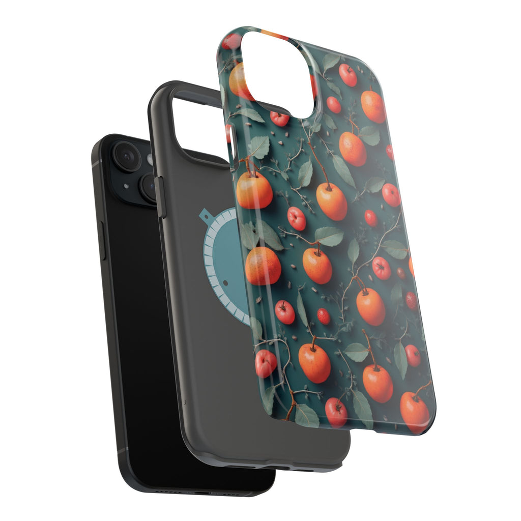 Phone Case – Orange Orchard Magnetic Impact‑Resistant Design