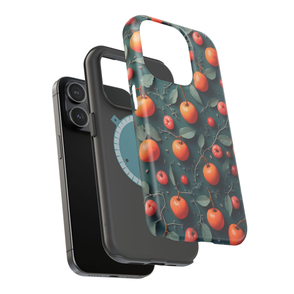 Phone Case – Orange Orchard Magnetic Impact‑Resistant Design