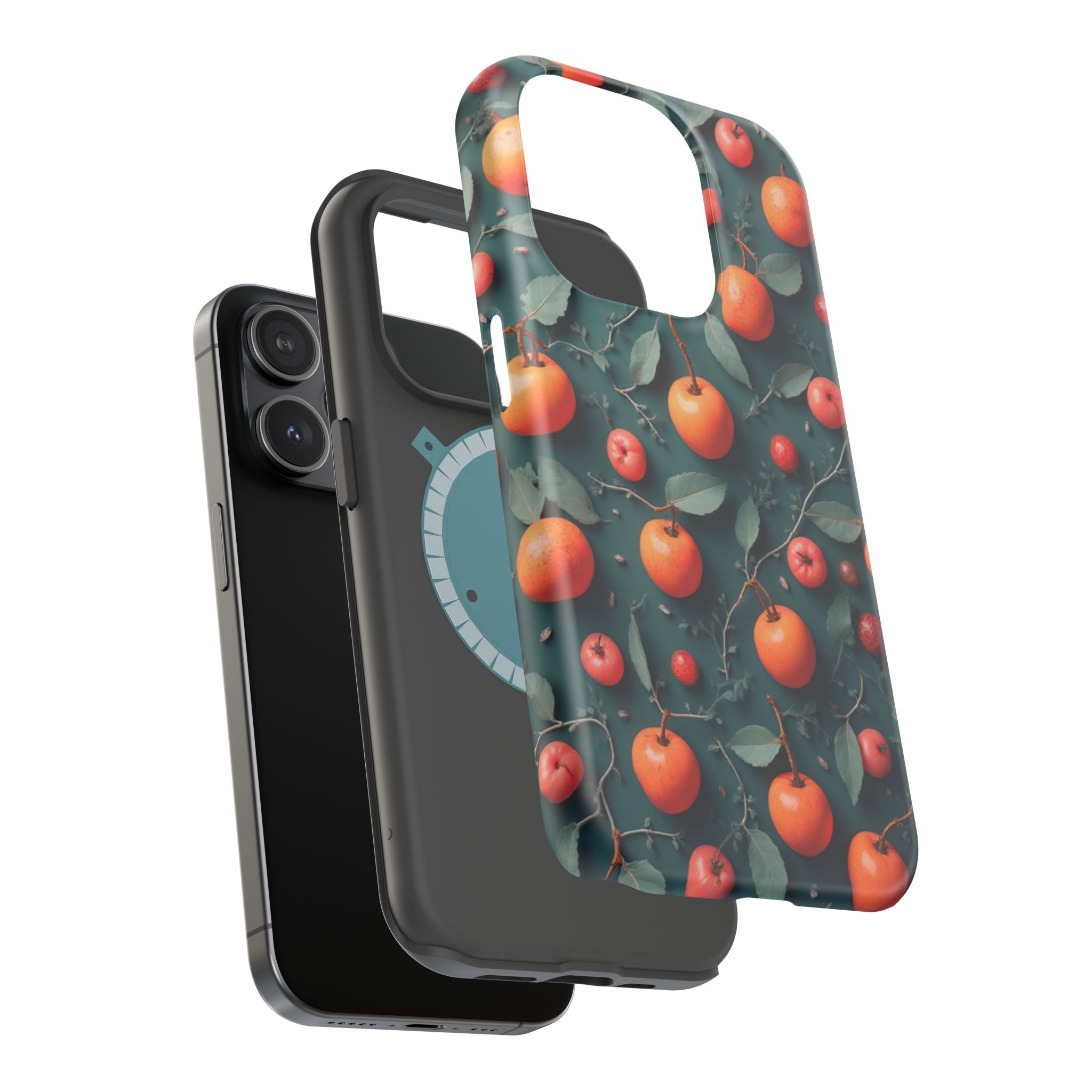 Phone Case – Orange Orchard Magnetic Impact‑Resistant Design