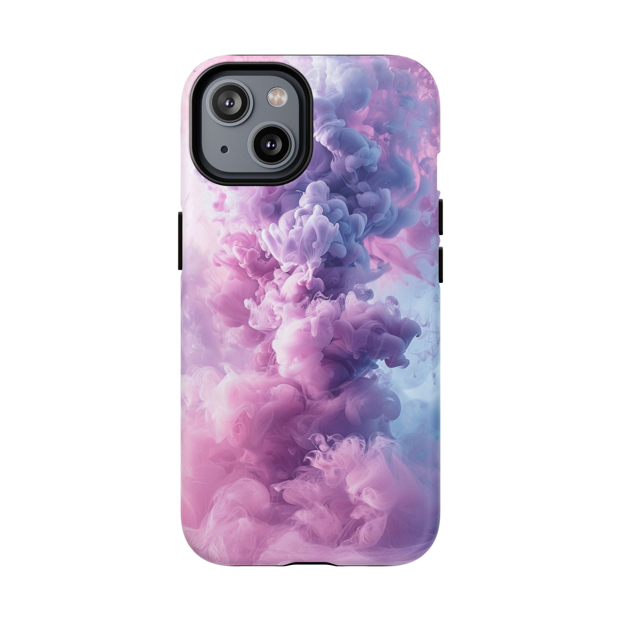 Magnetic Tough Phone Case — Pink & Purple Cloud Smoke Design
