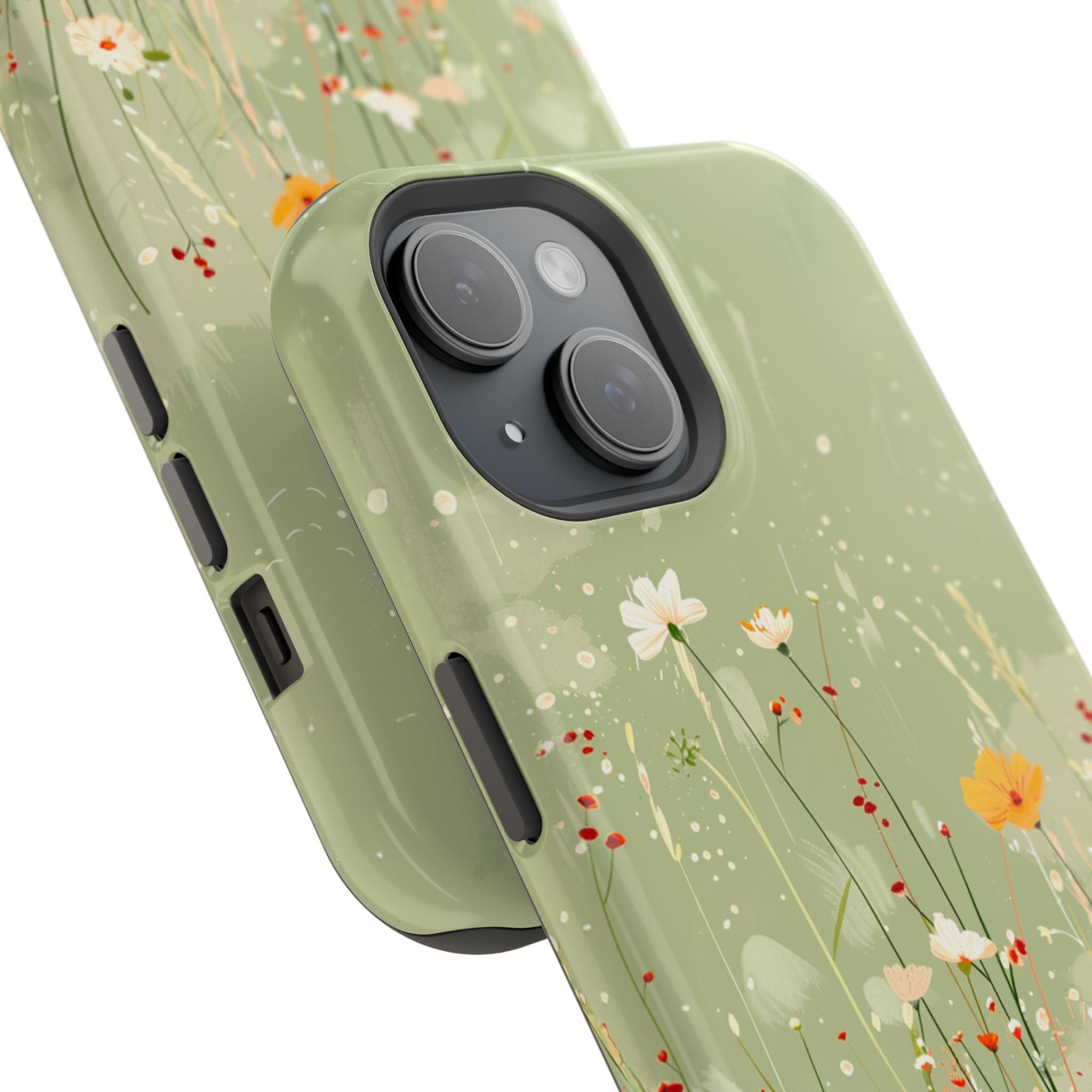 Floral Meadow Magnetic Impact-Resistant Phone Case