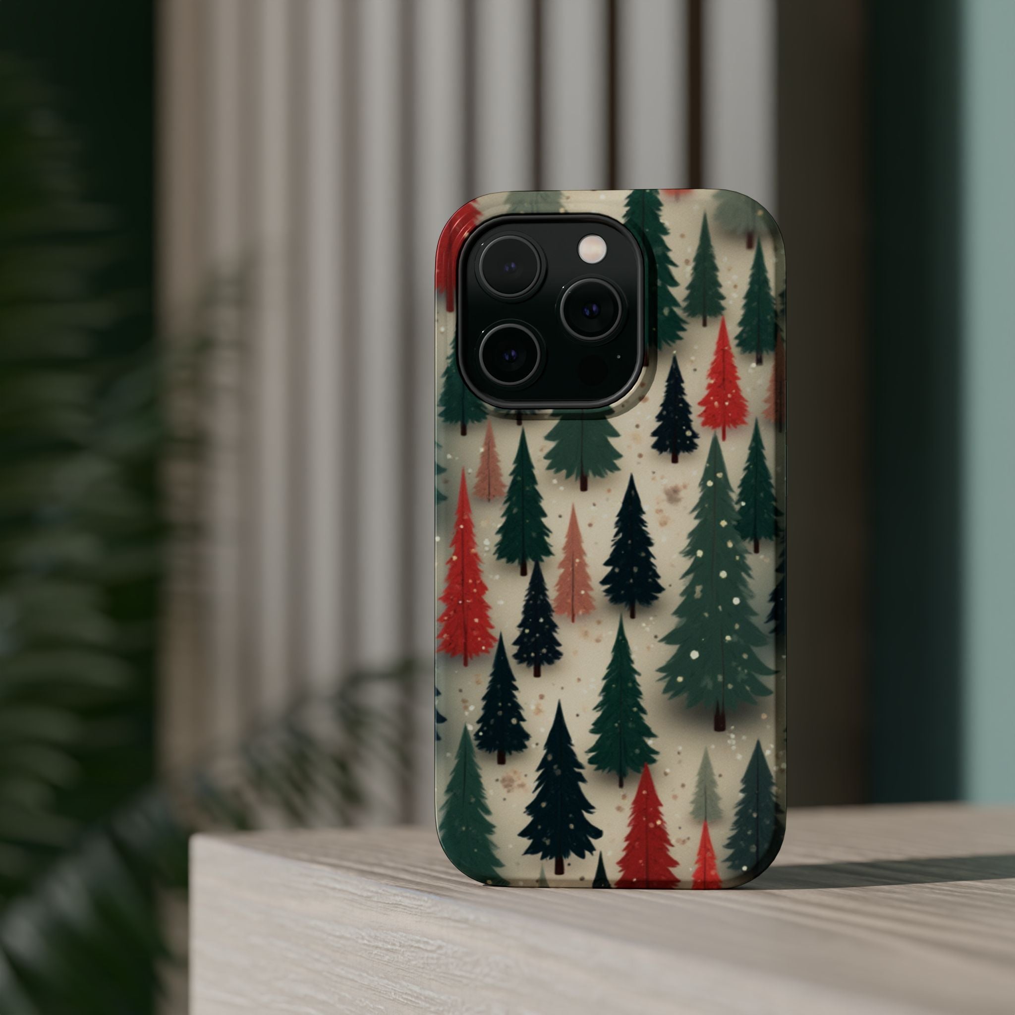 Christmas Forest Magnetic Impact-Resistant Phone Case