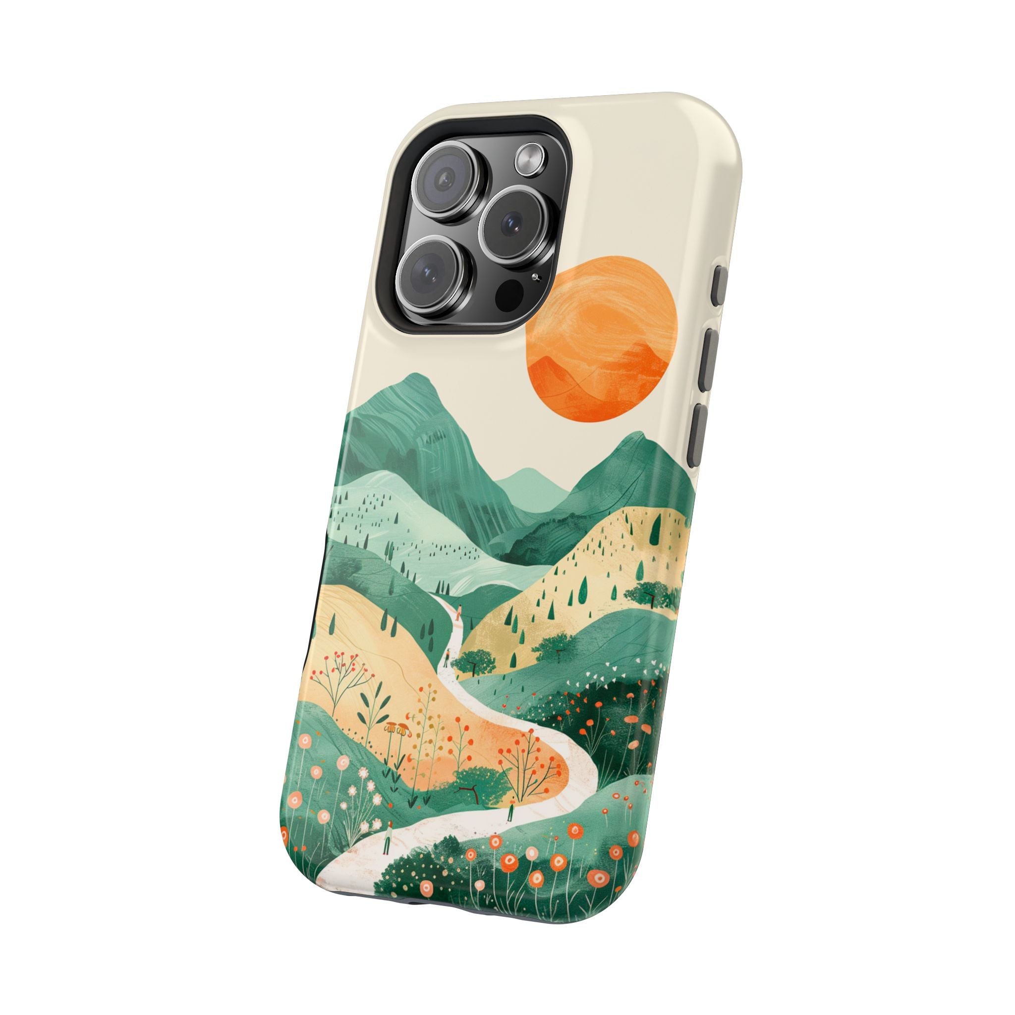 Sunrise Mountain Landscape