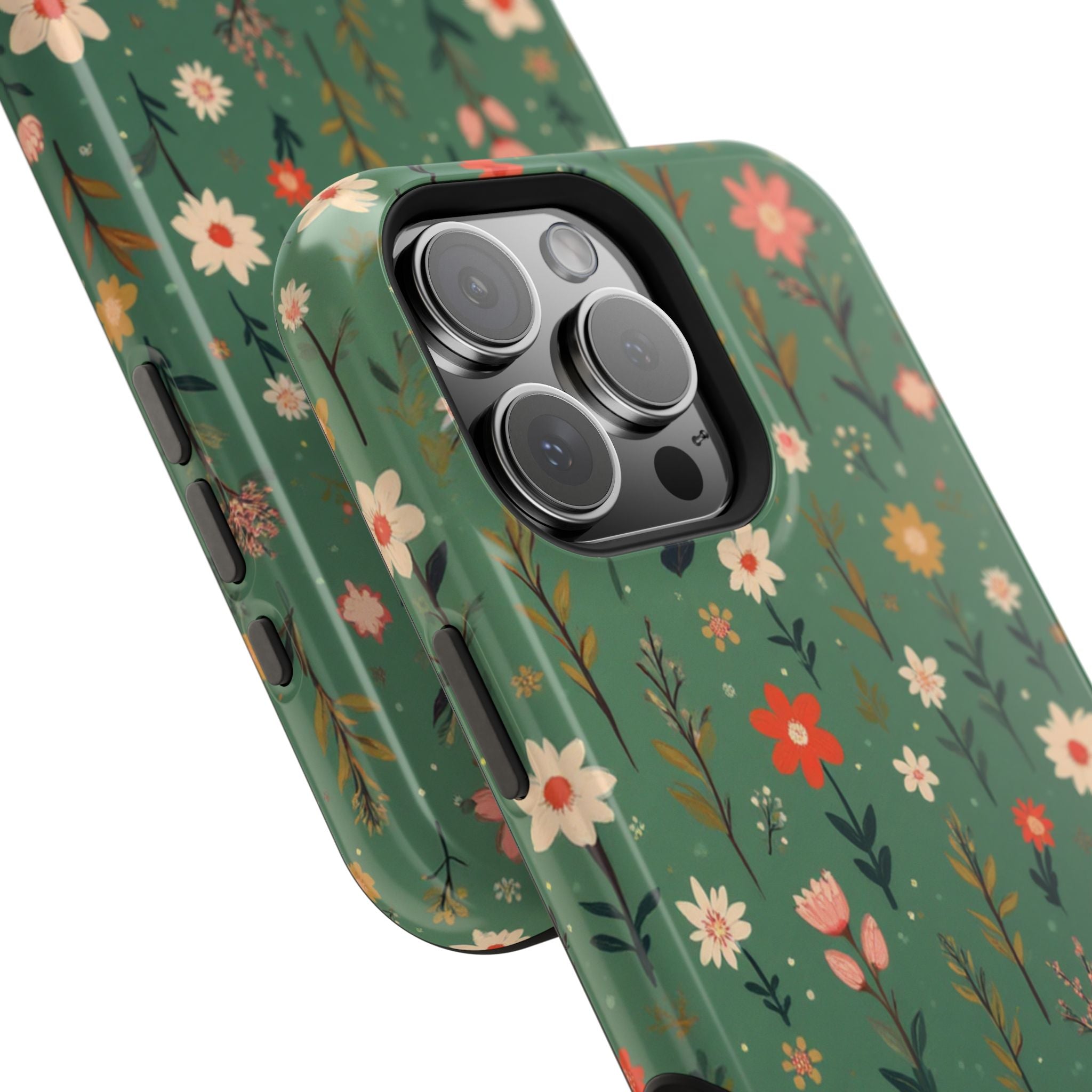 Floral Meadow Magnetic Impact-Resistant Phone Case