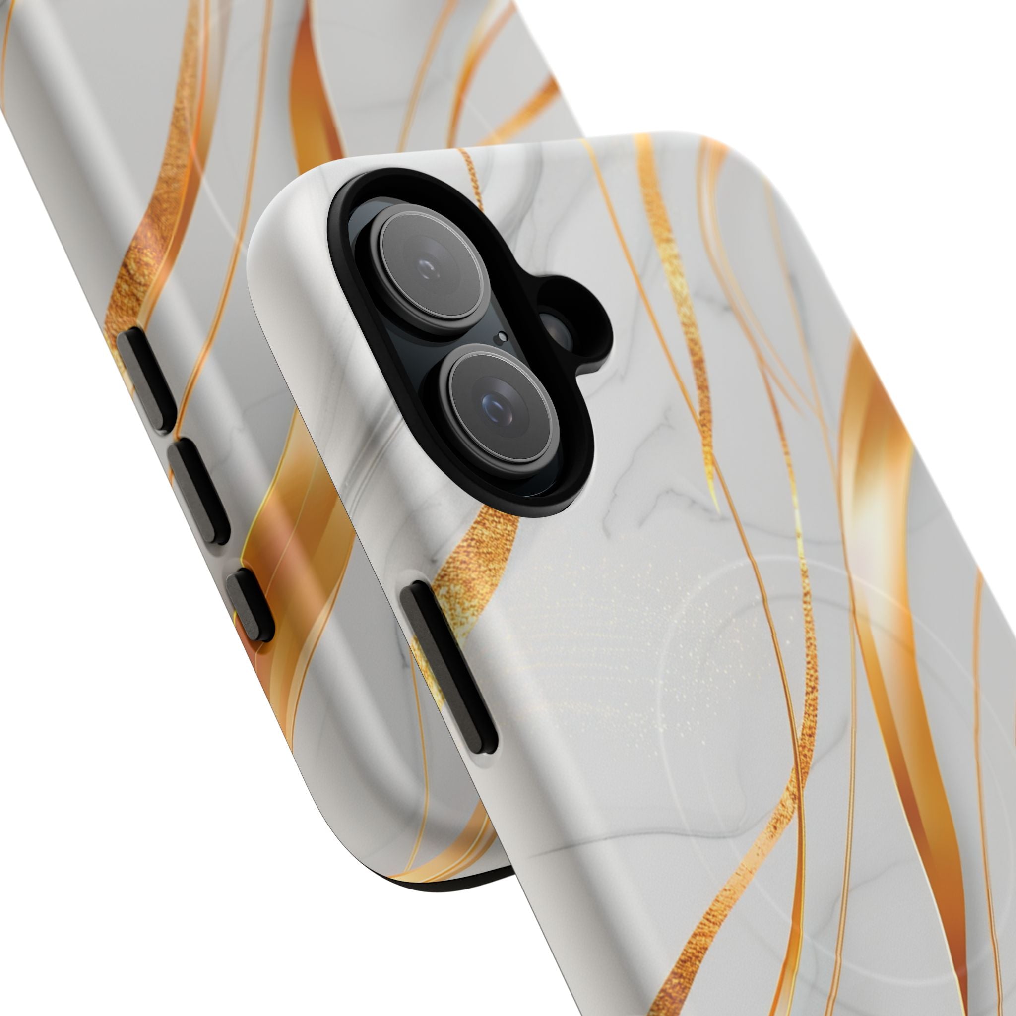 Marble Gold Wave Tough Magnetic Phone Case