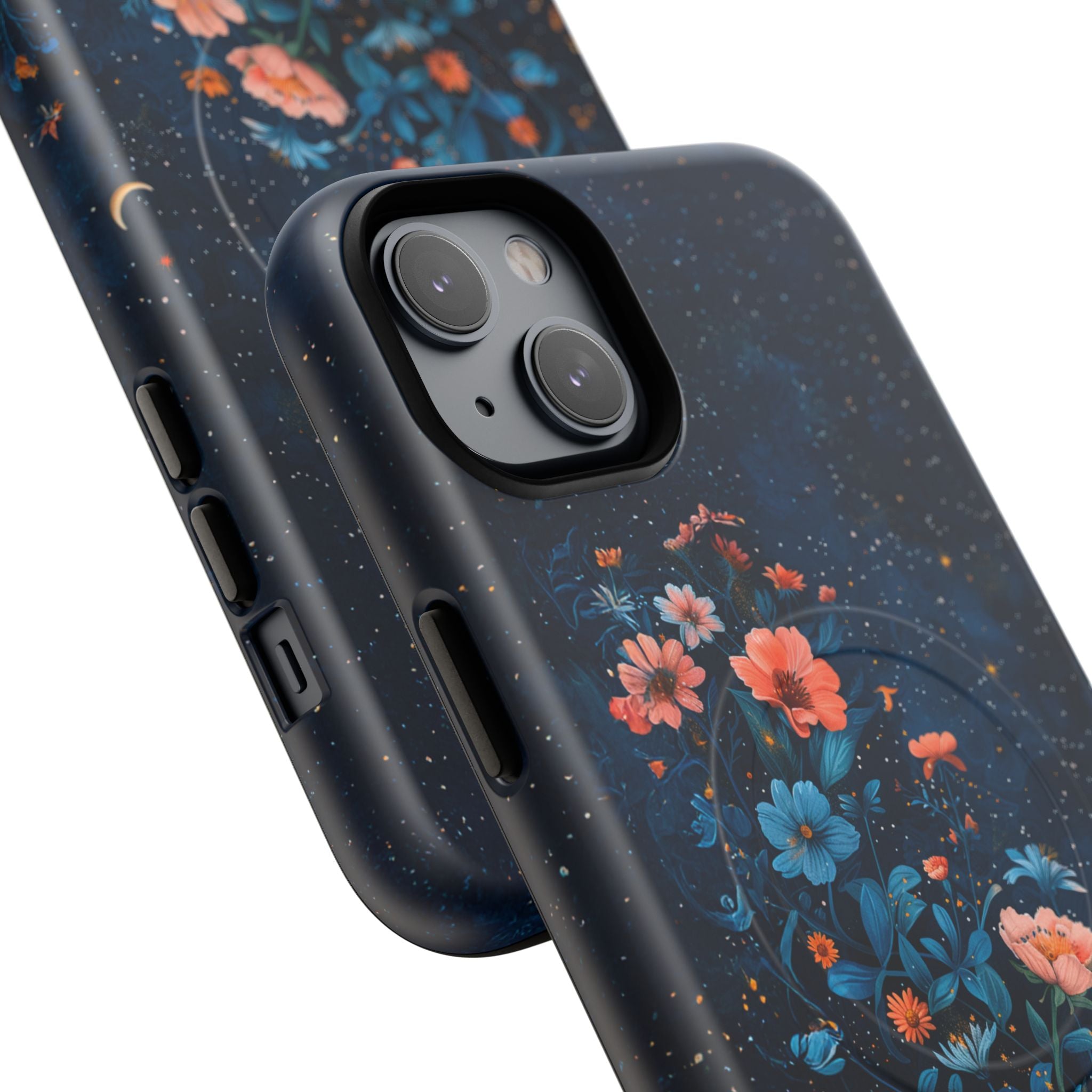 Floral Night Sky Tough Magnetic Phone Case