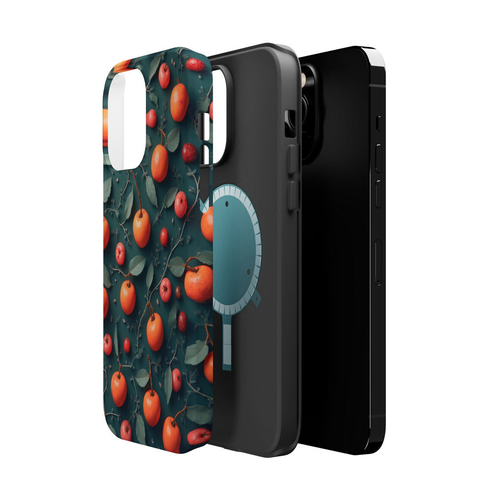 Phone Case – Orange Orchard Magnetic Impact‑Resistant Design