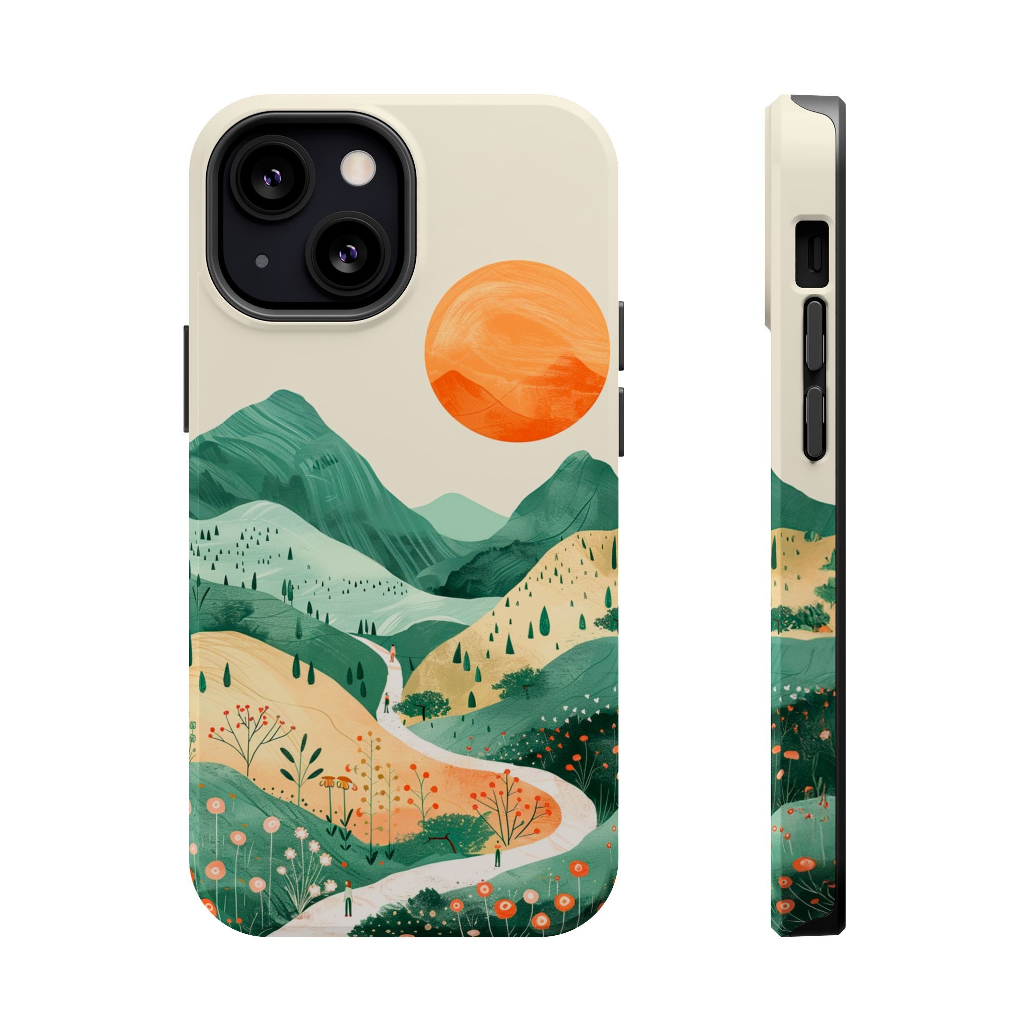 Sunrise Mountain Landscape