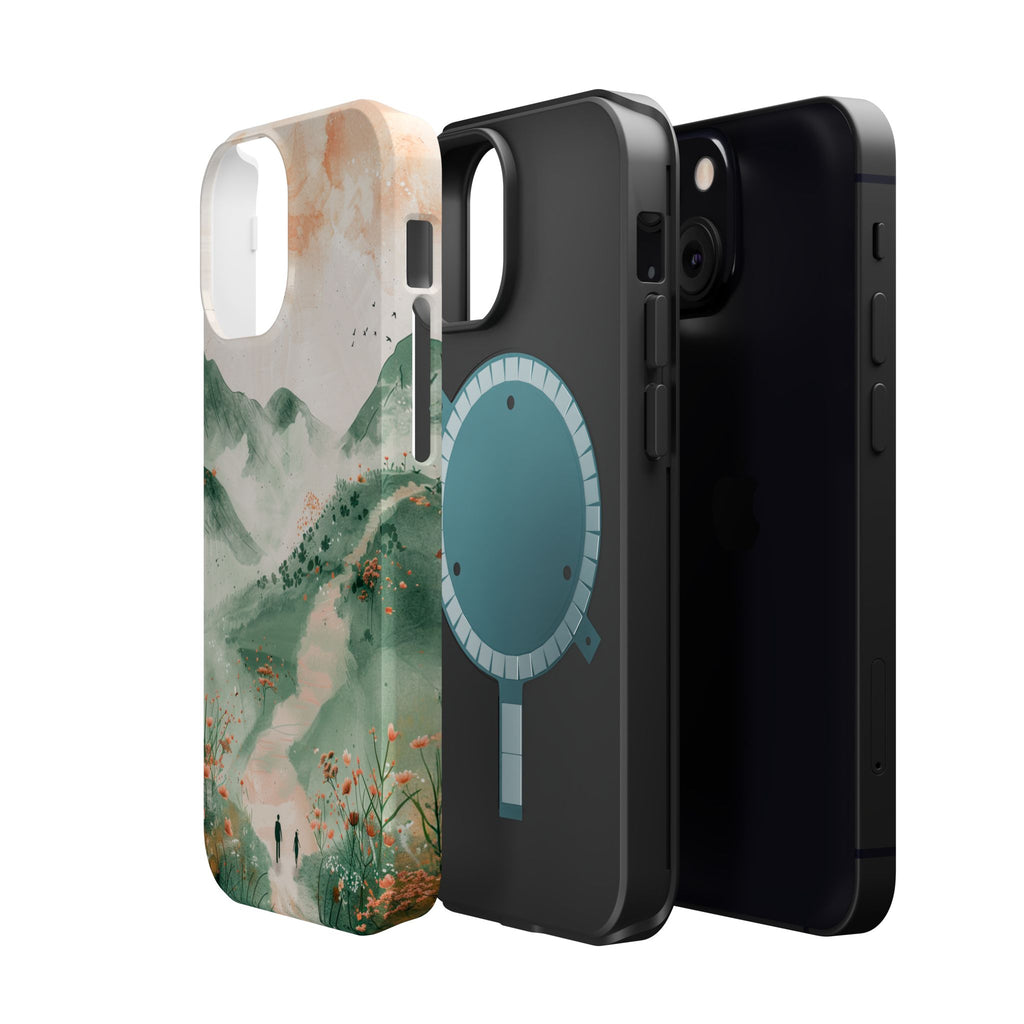 Misty Mountain Landscape