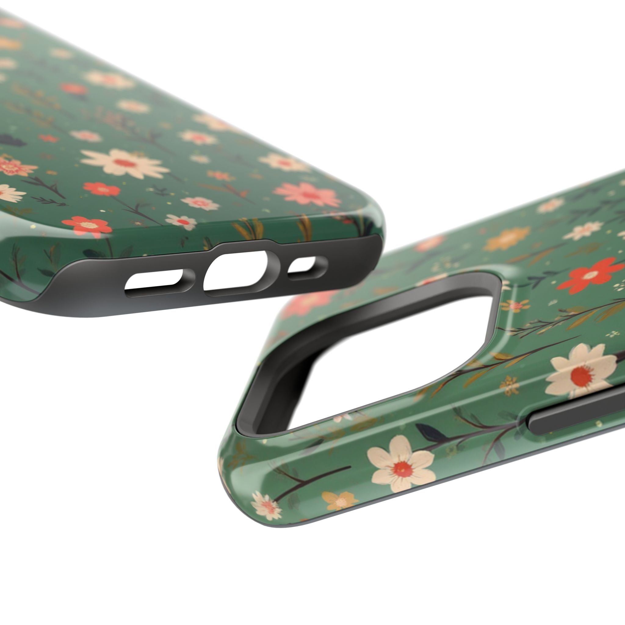 Floral Meadow Magnetic Impact-Resistant Phone Case