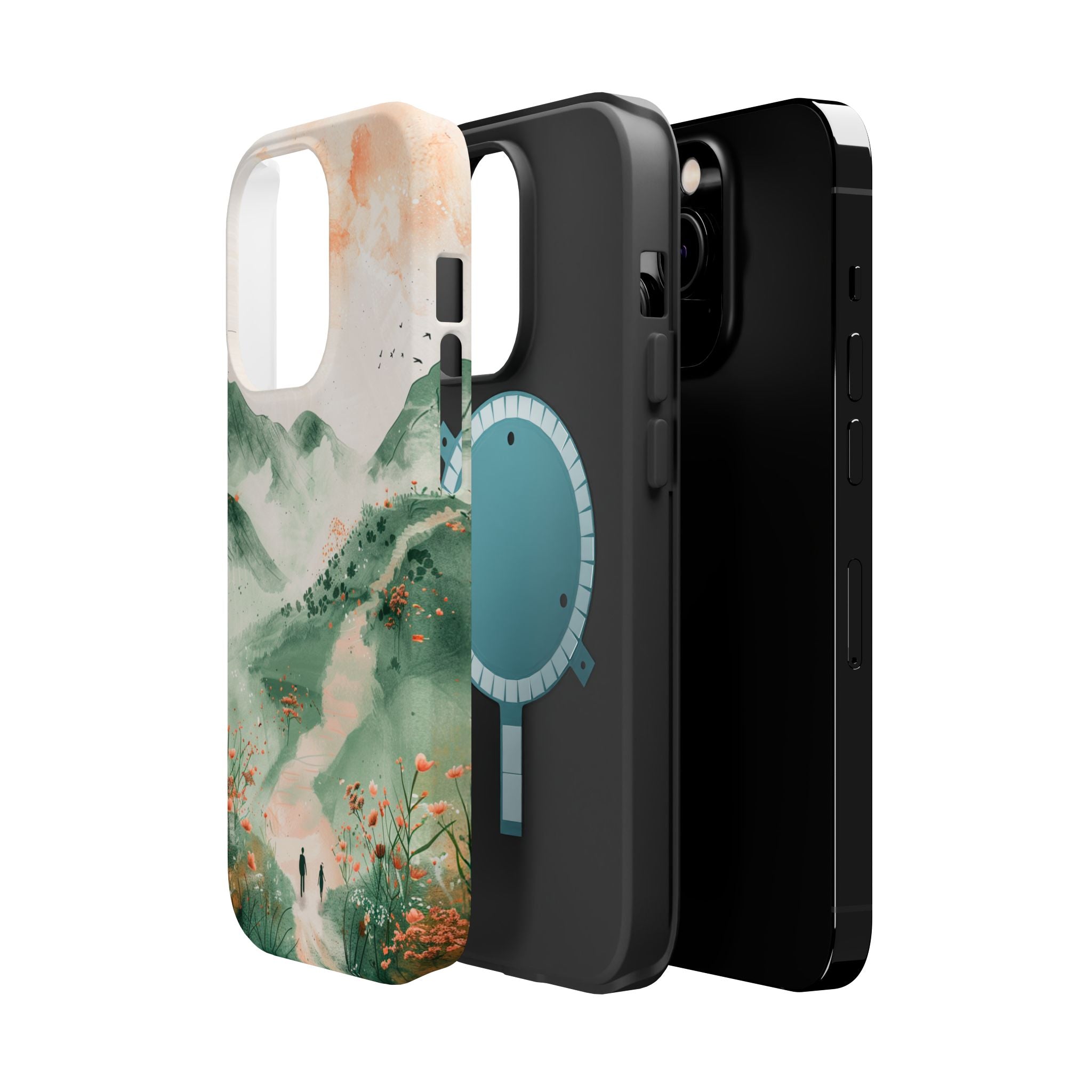 Misty Mountain Landscape