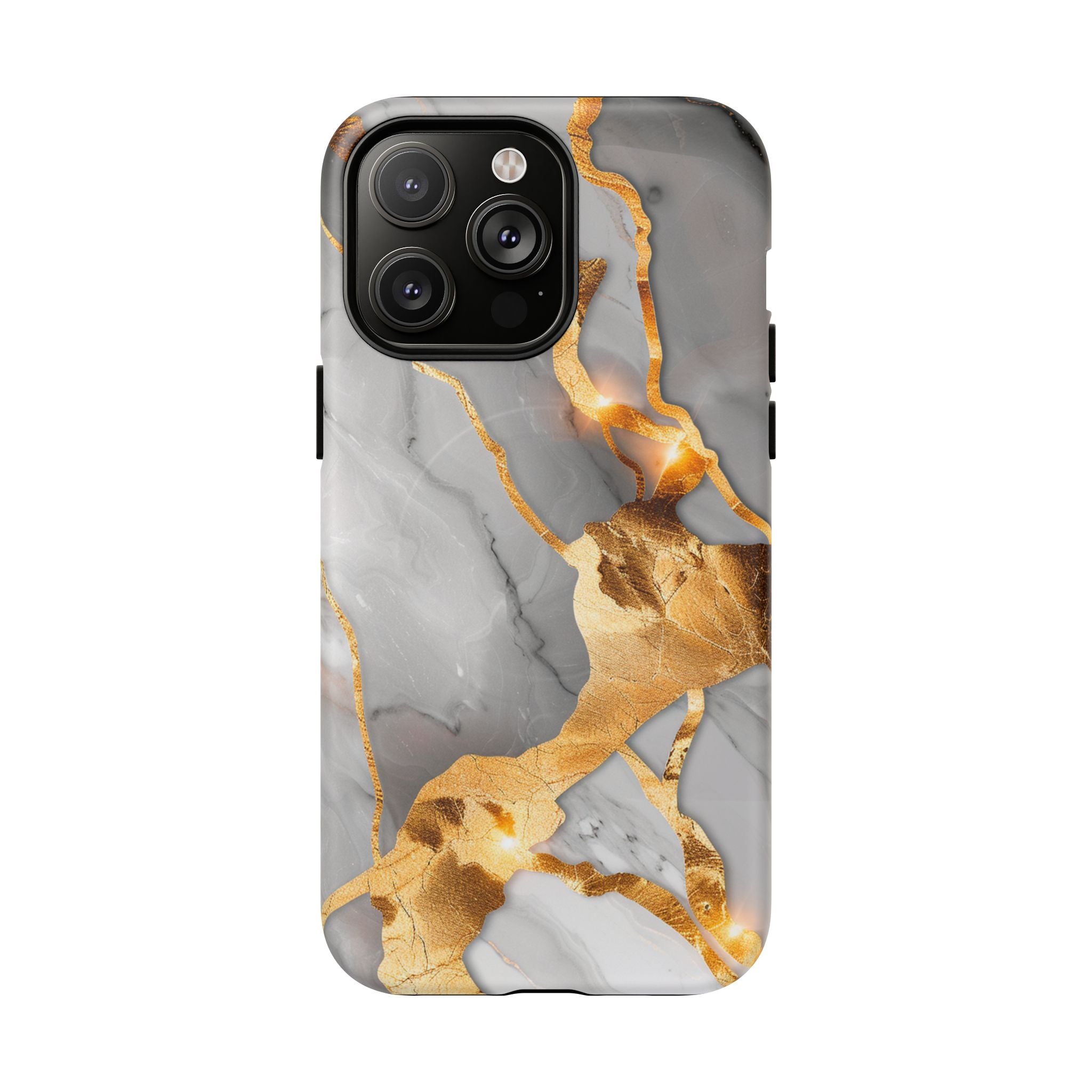 Marble Gold Vein Tough Magnetic Phone Case