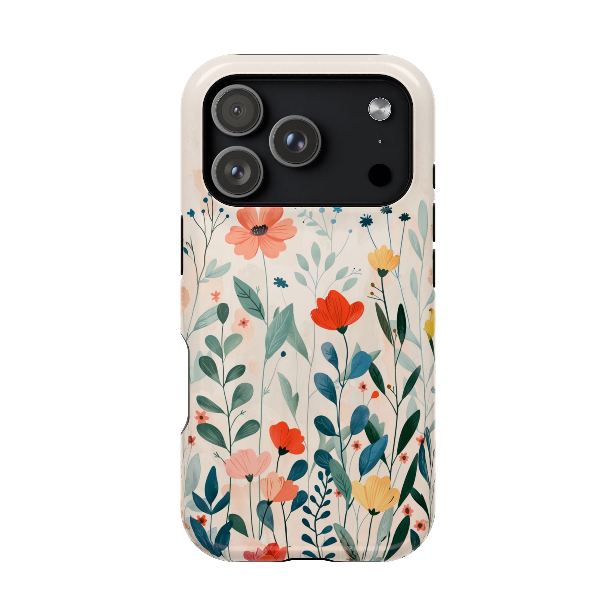 Floral Garden Magnetic Impact-Resistant Phone Case