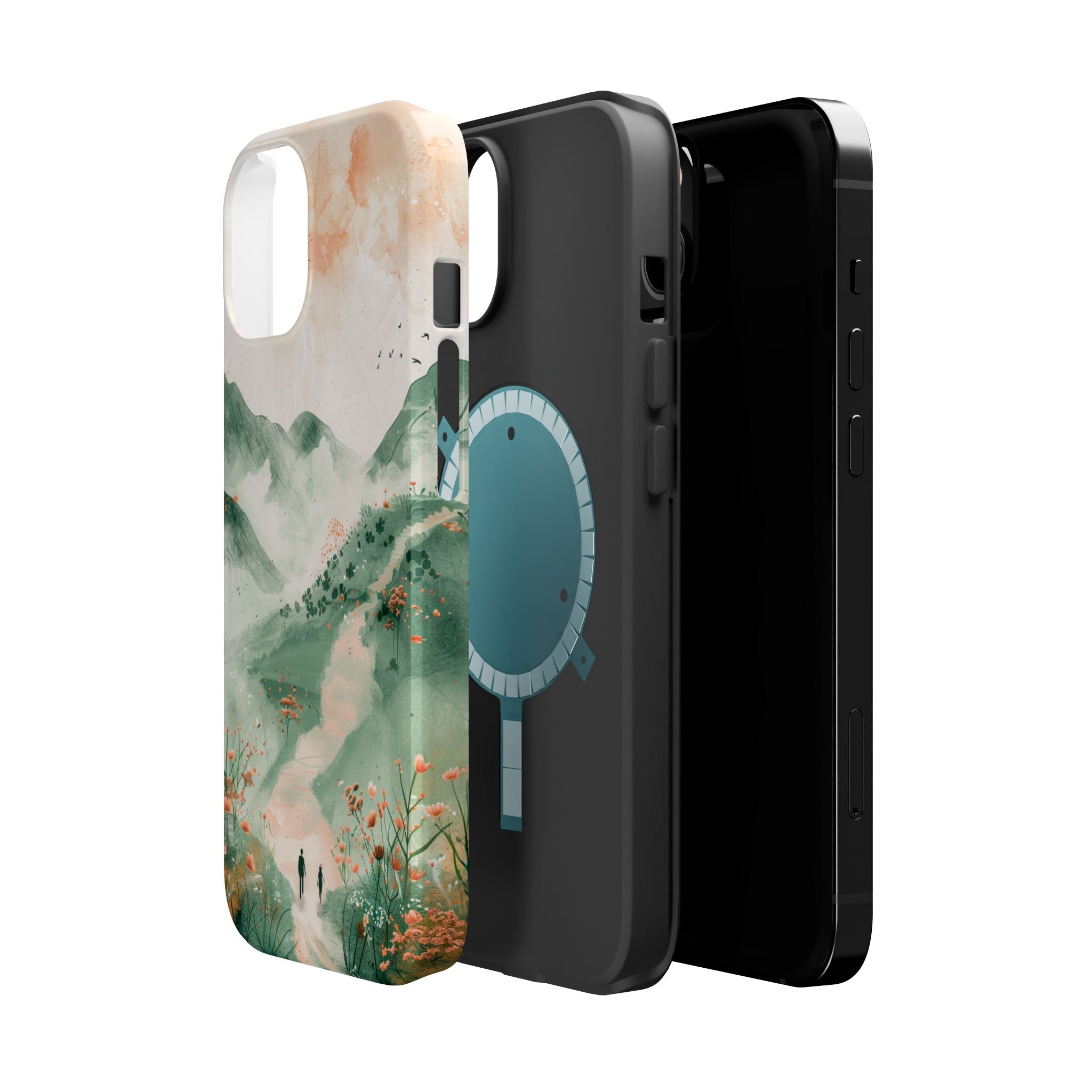 Misty Mountain Landscape