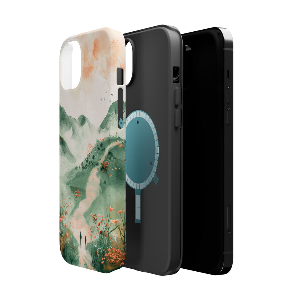 Misty Mountain Landscape